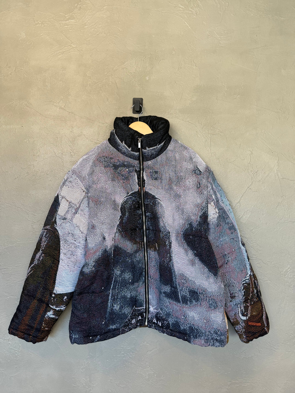 Batman Tapestry Puffer Coat
