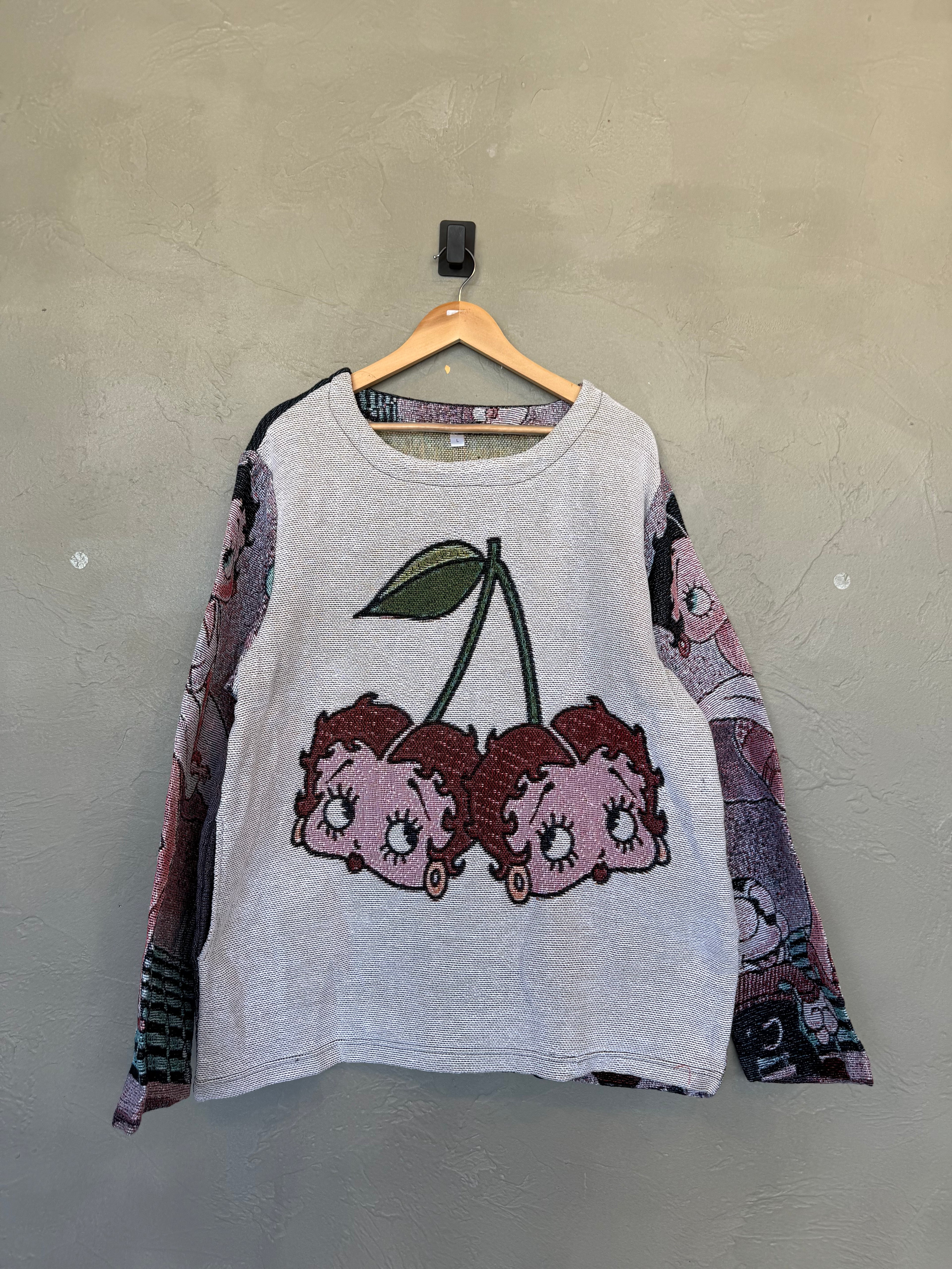 Betty Boop Tapestry Sweatshirt