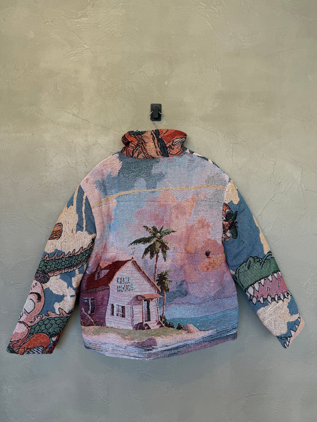 Dragon Ball Tapestry Puffer Jacket