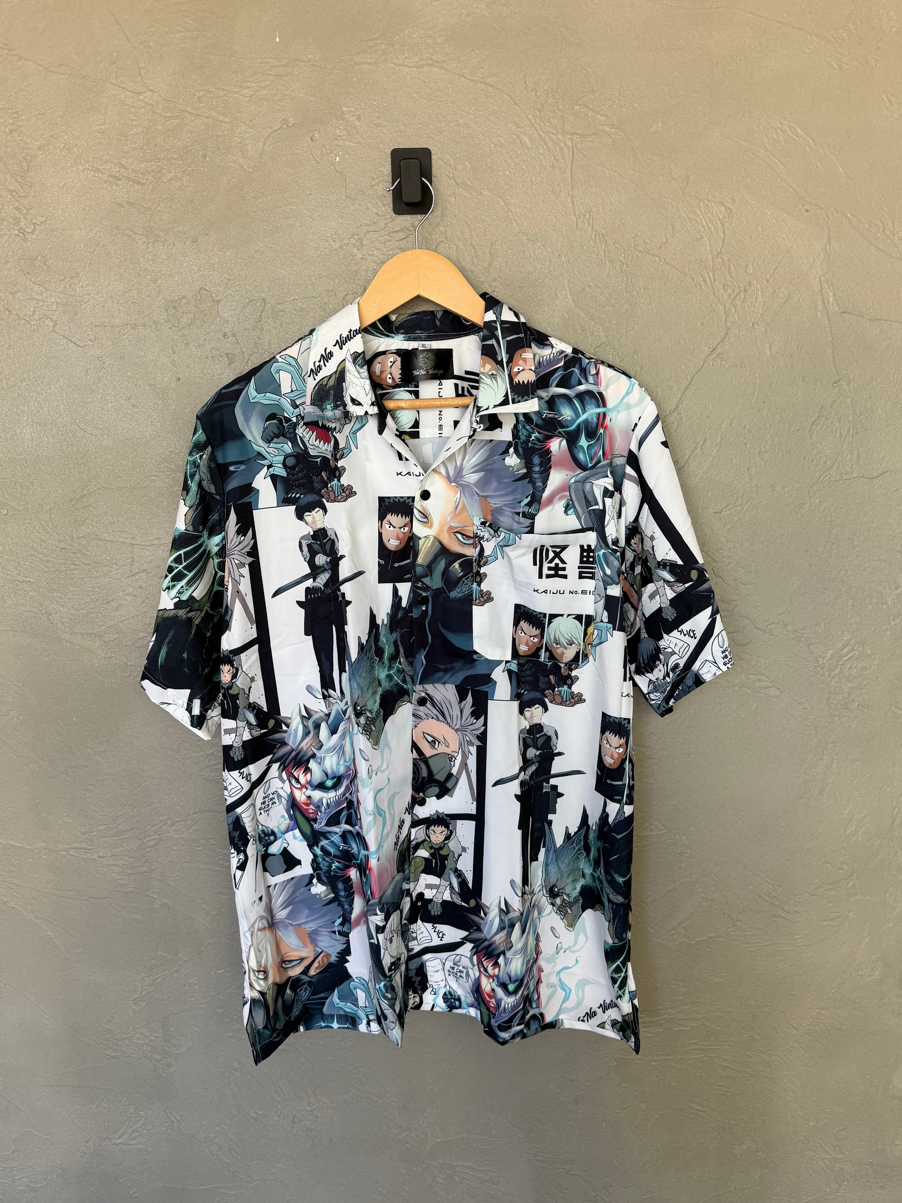 Kaiju #8 Button Up