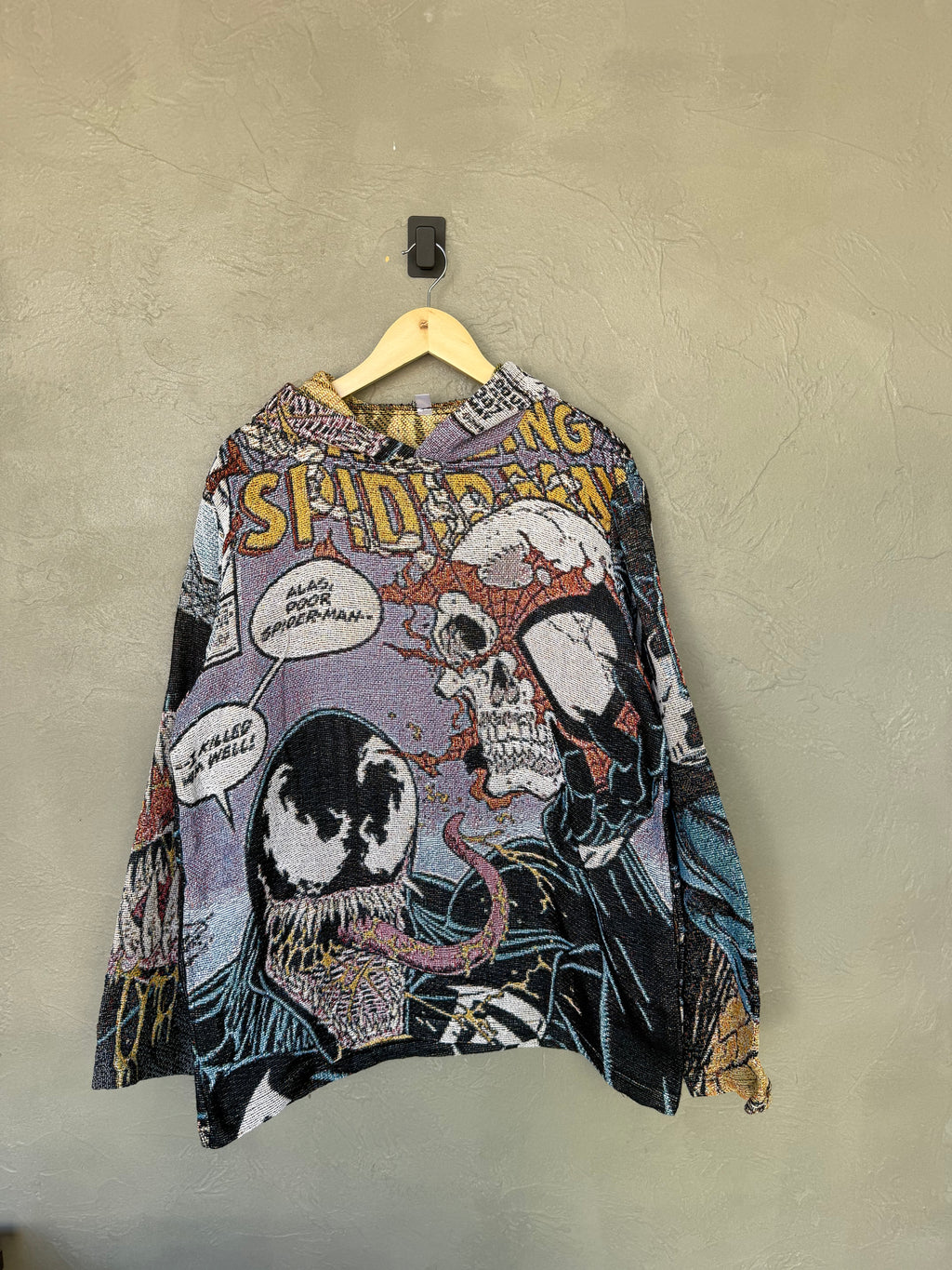 Venom Spider-Man Tapestry Hoodie