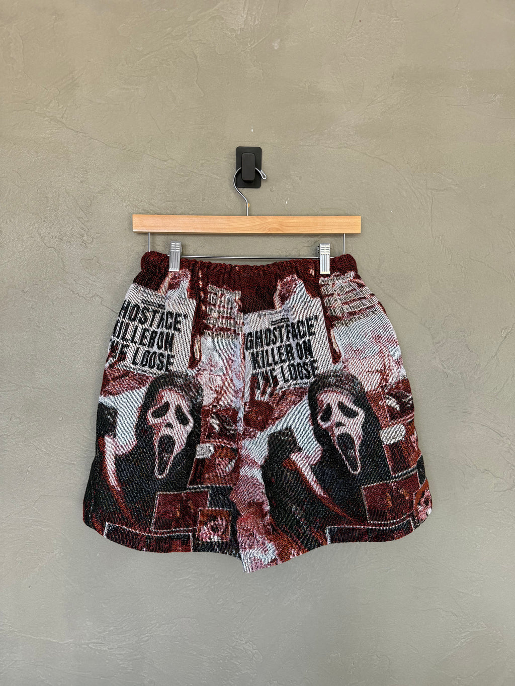 Ghost Face Tapestry Shorts