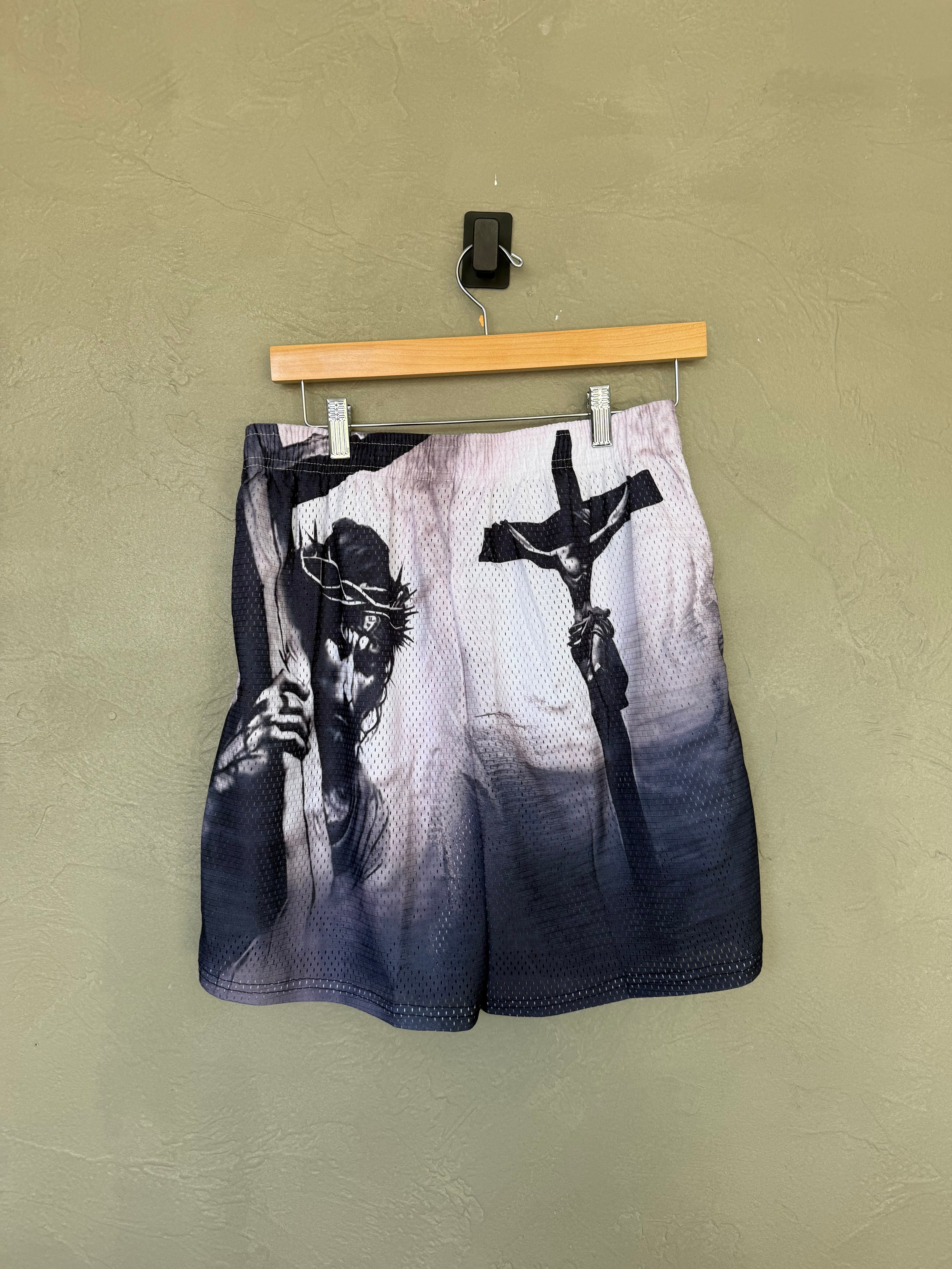 Jesus Mesh Shorts