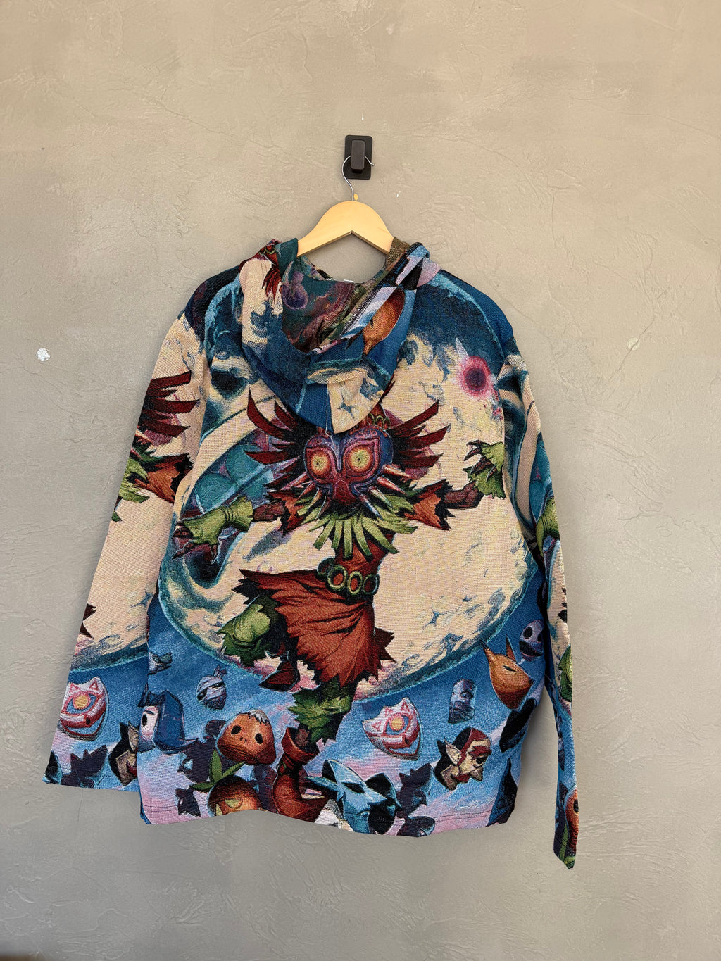 Zelda Majoras Mask Tapestry Hoodie