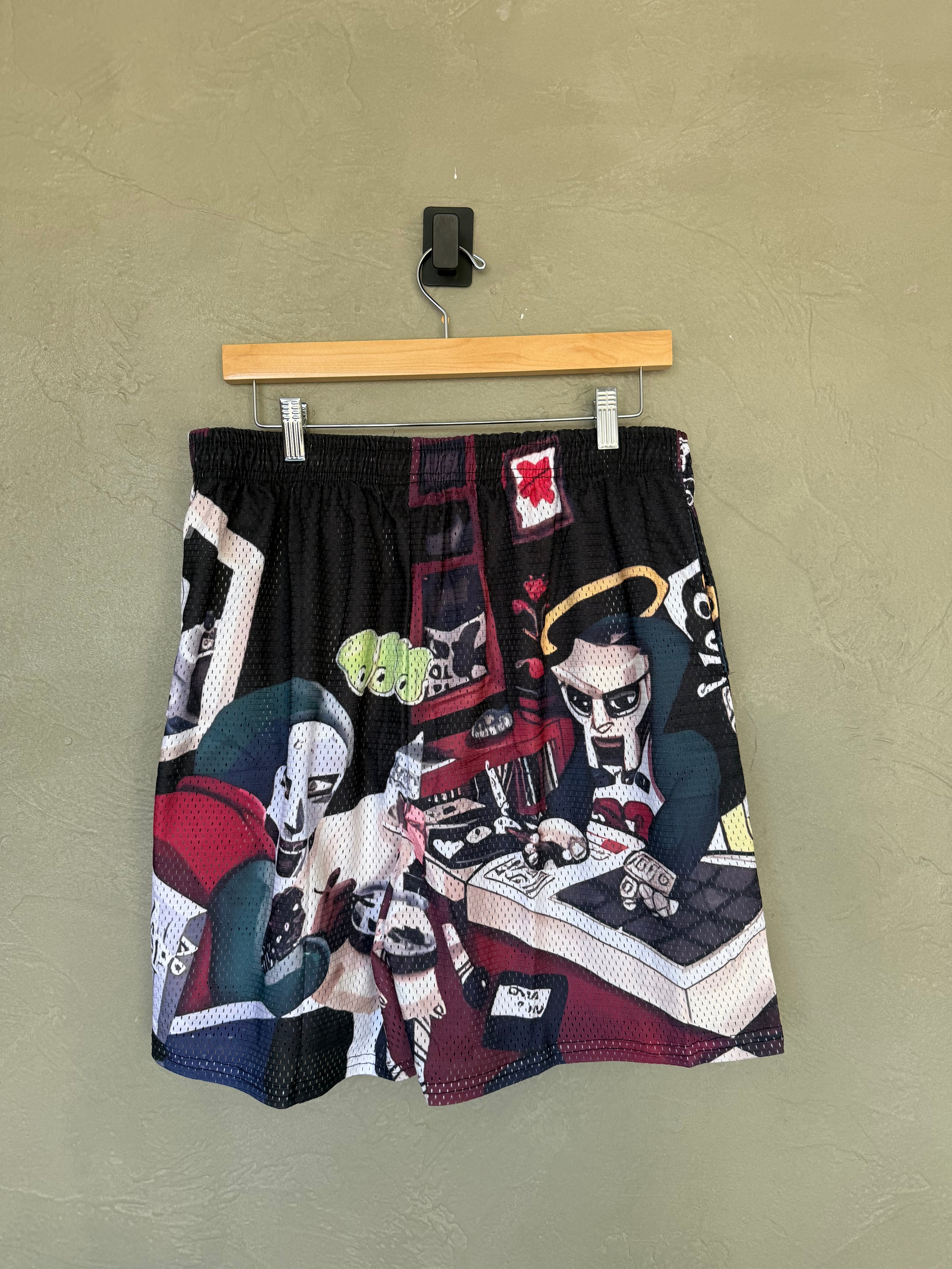 MF Doom Mesh Shorts