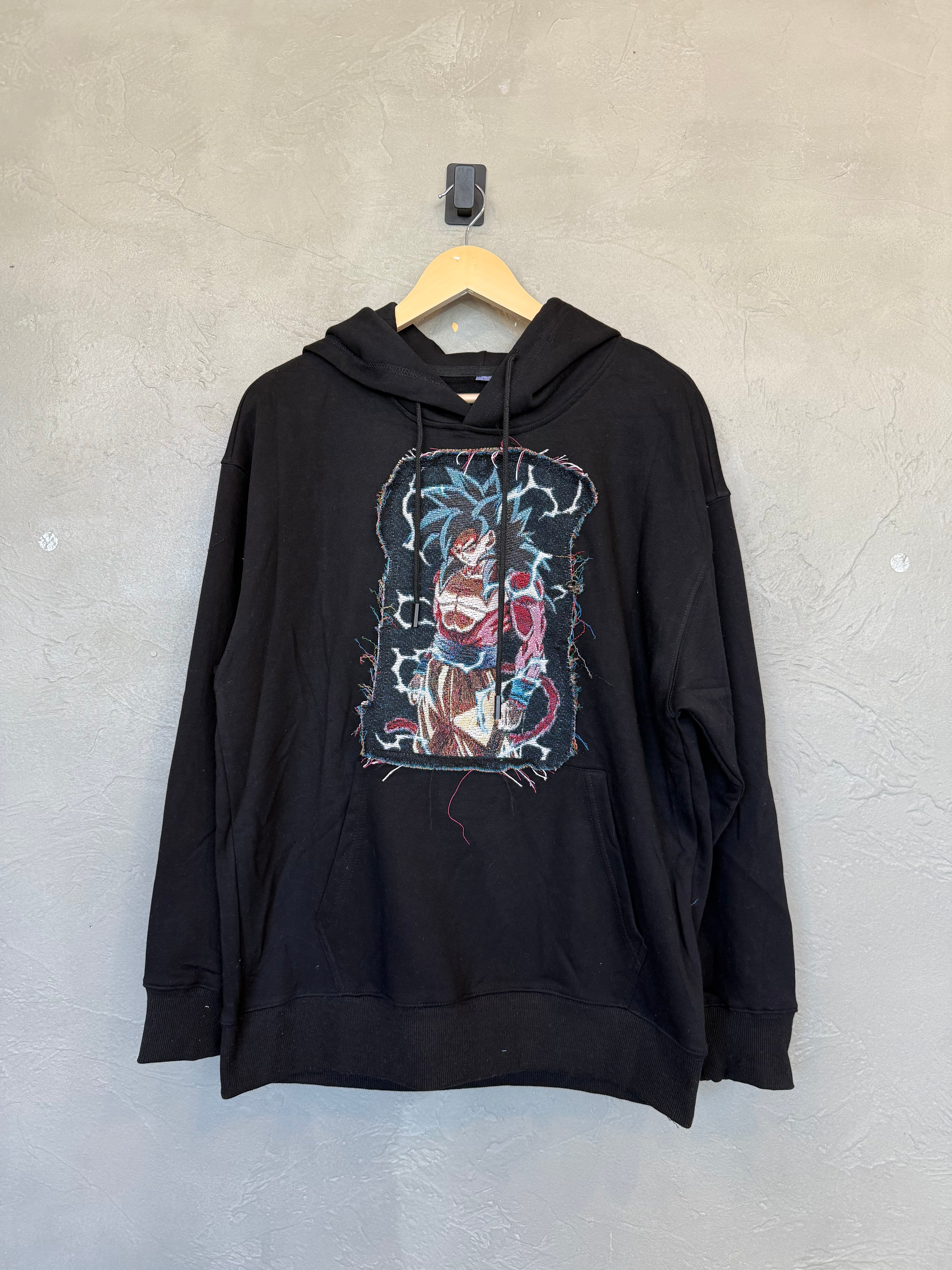 SS4 Goku Tapestry Patch Hoodie
