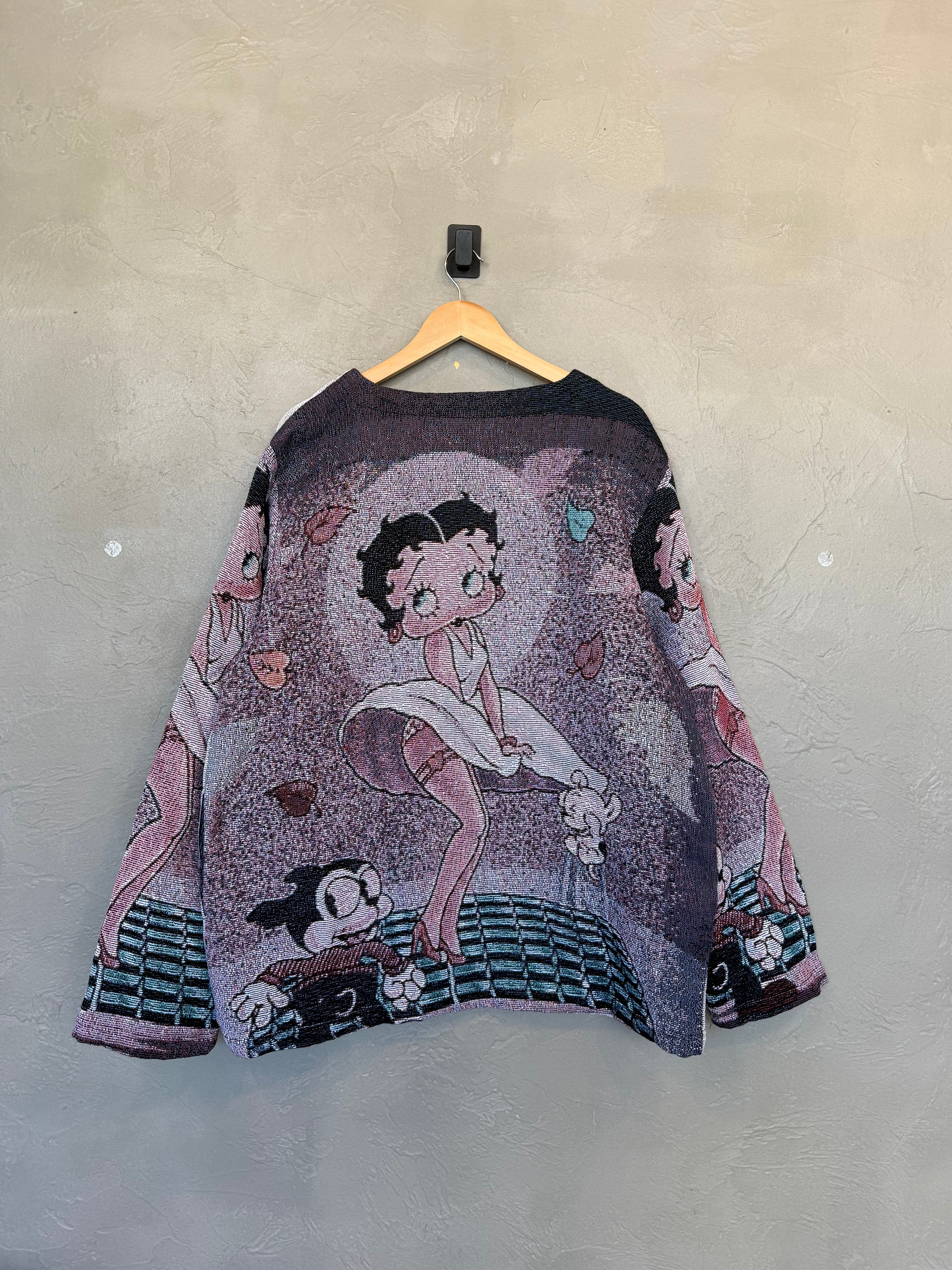 Betty Boop Tapestry Sweatshirt
