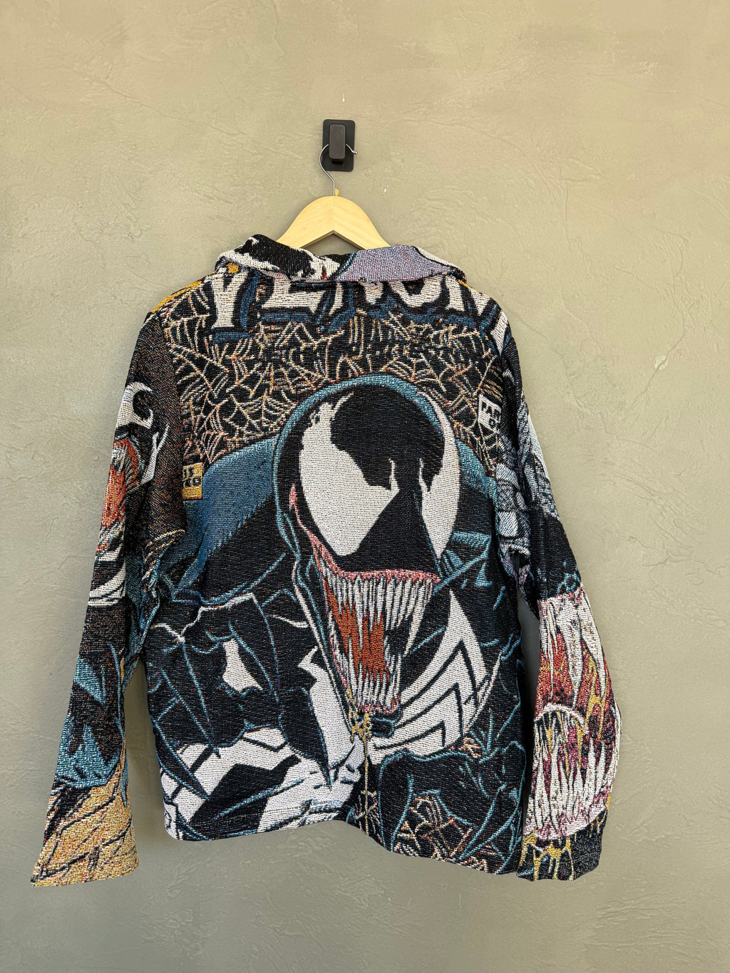 Venom Spider-Man Tapestry Jacket