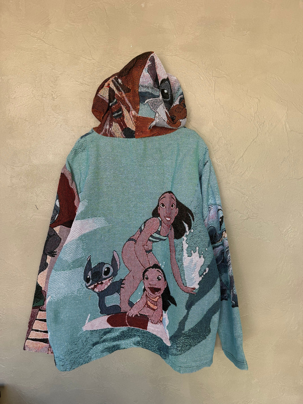 Lilo and Stitch Tapestry Hoodie