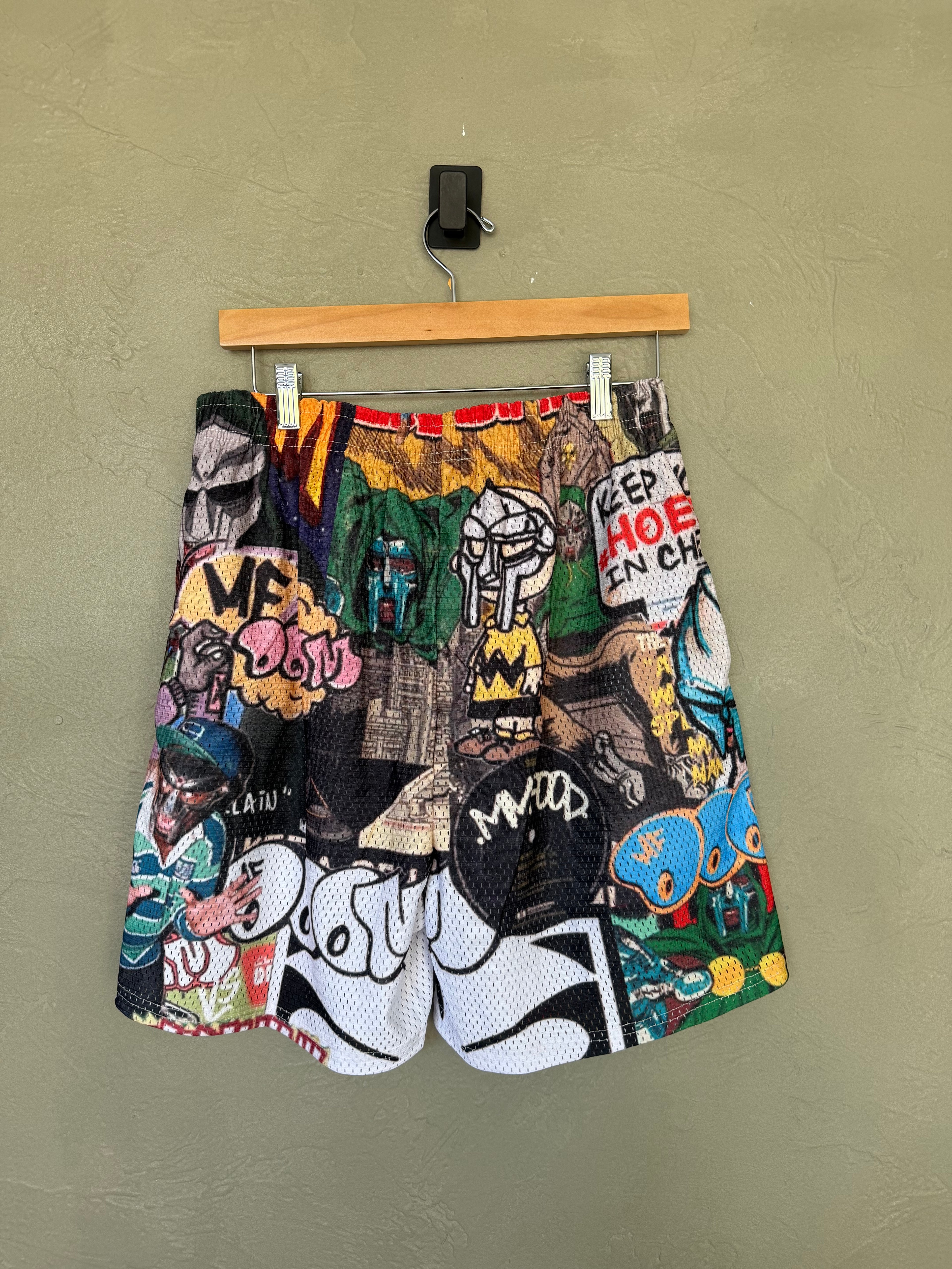 MF Doom Mesh Shorts