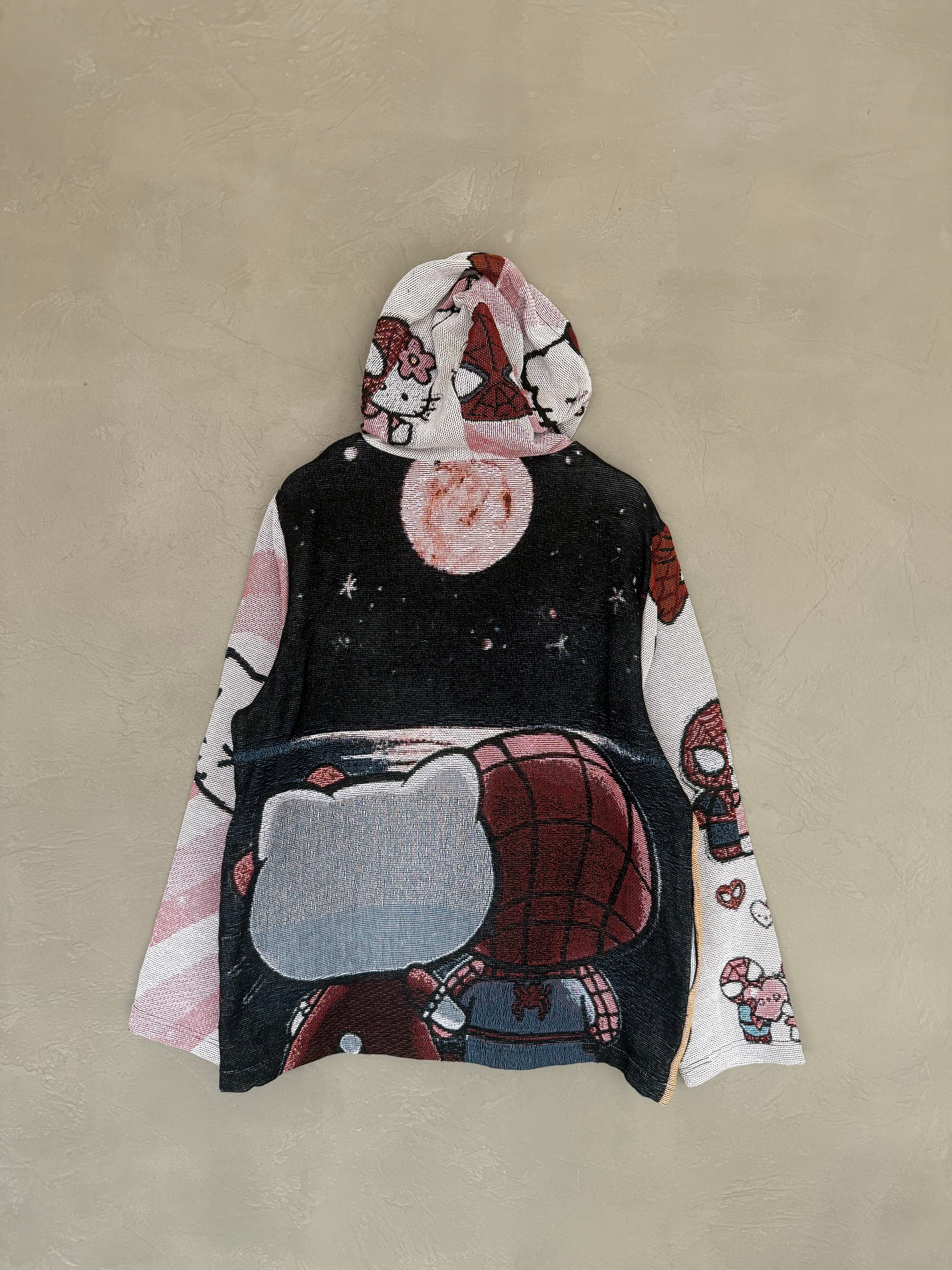 Hello Kitty Spider-Man Tapestry Hoodie