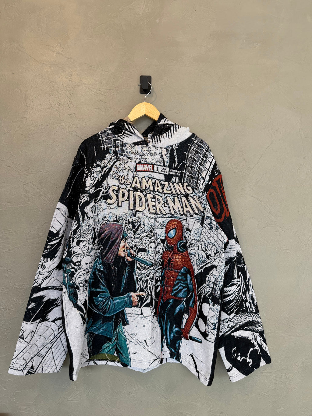 Eminem Spider-Man Tapestry Hoodie