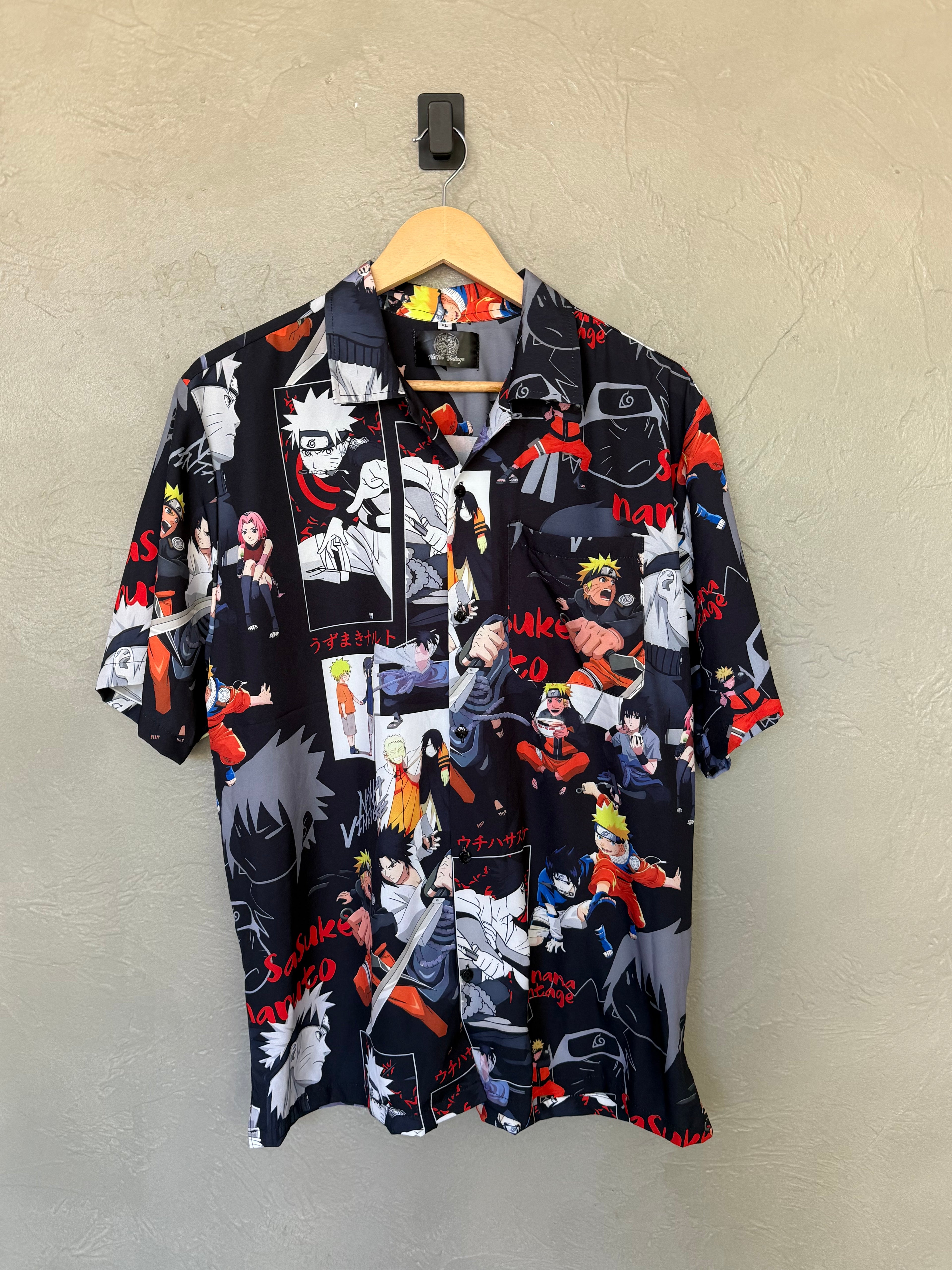 Naruto Button Up