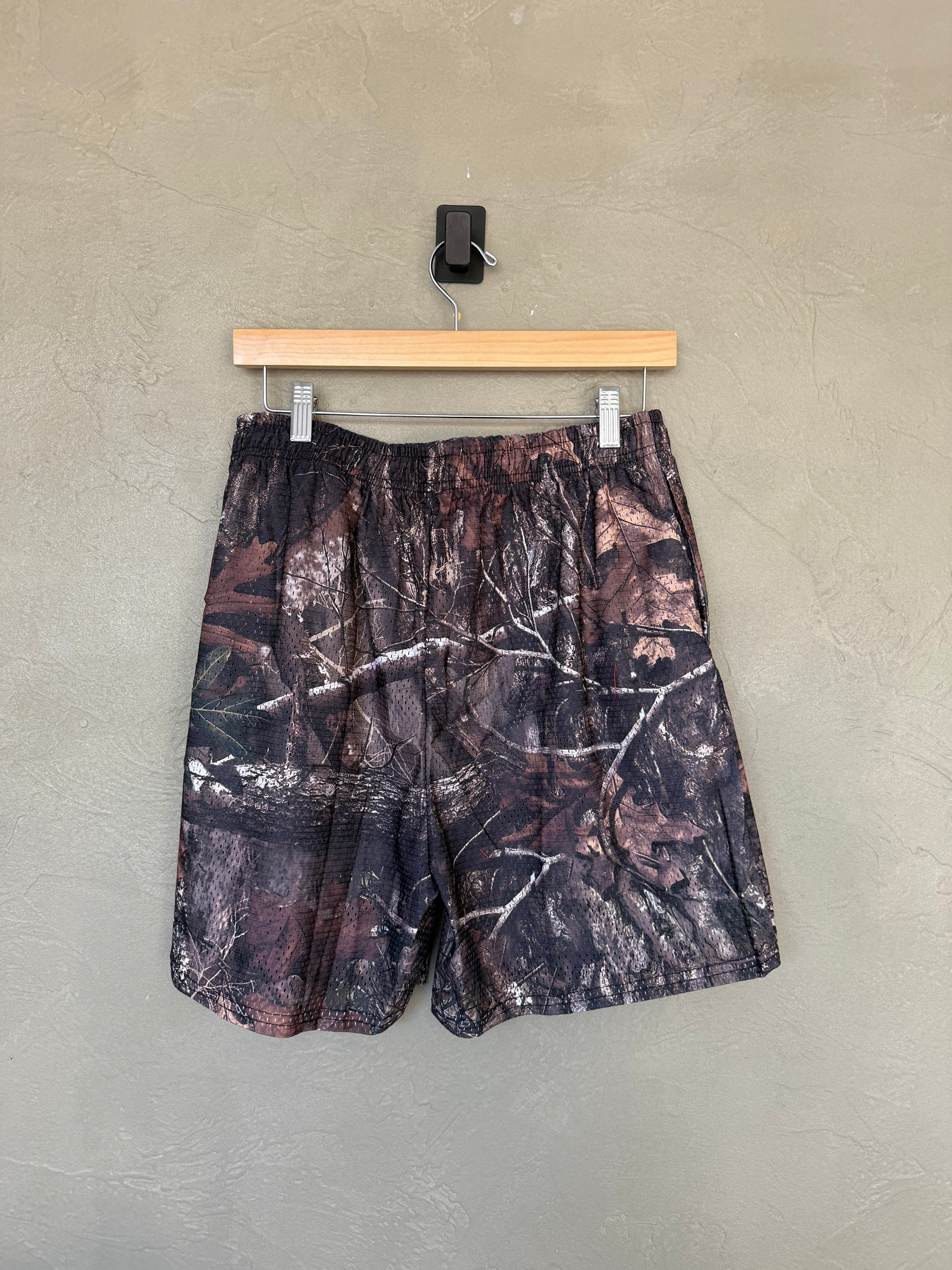 Camo Mesh Shorts