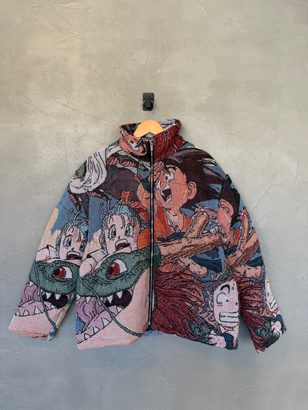 Dragon Ball Tapestry Puffer Jacket