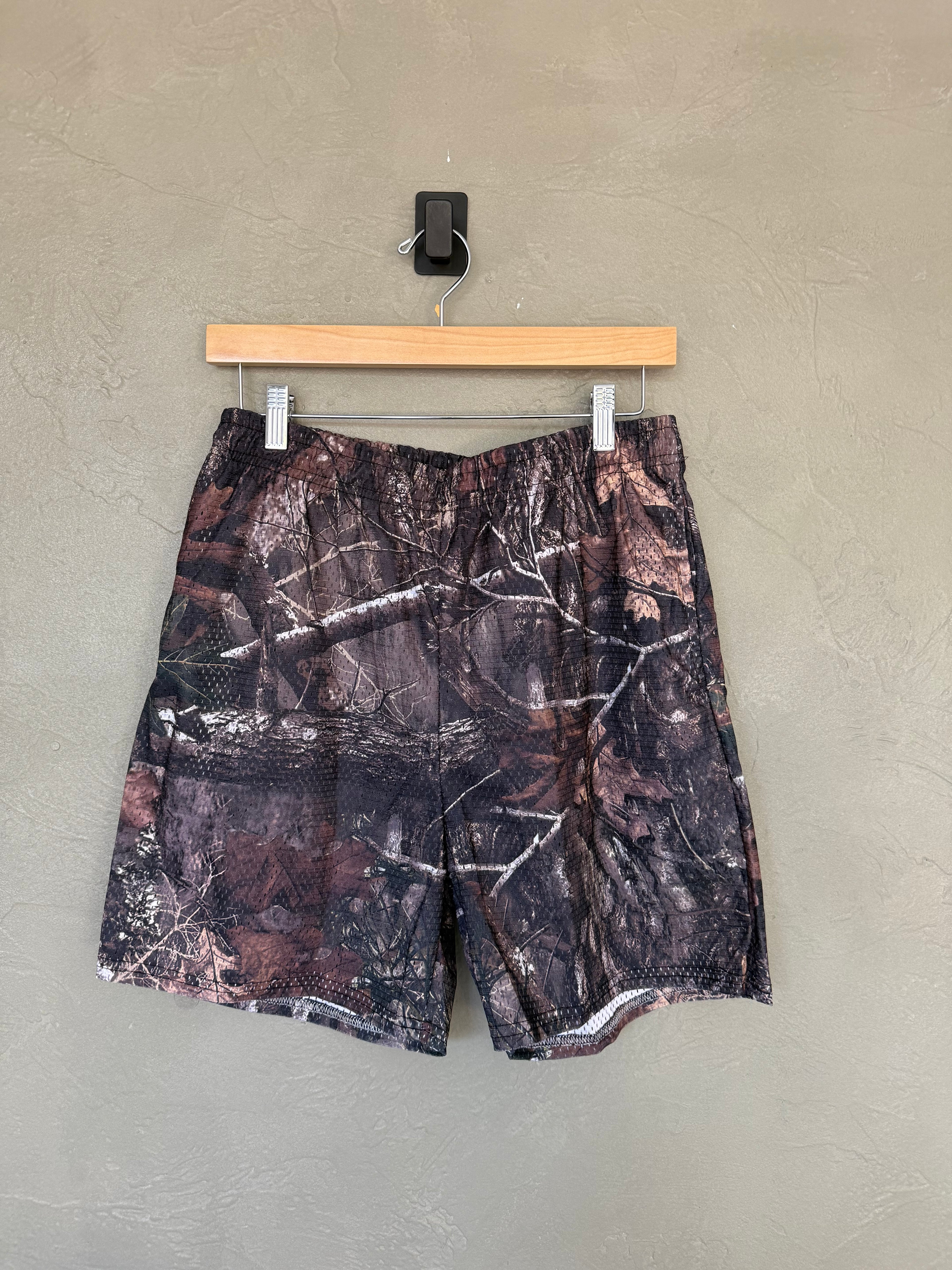 Camo Mesh Shorts