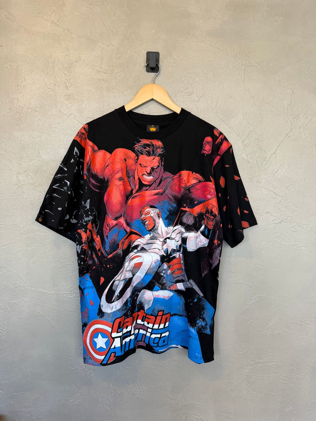 Captain America Red Hulk AOP