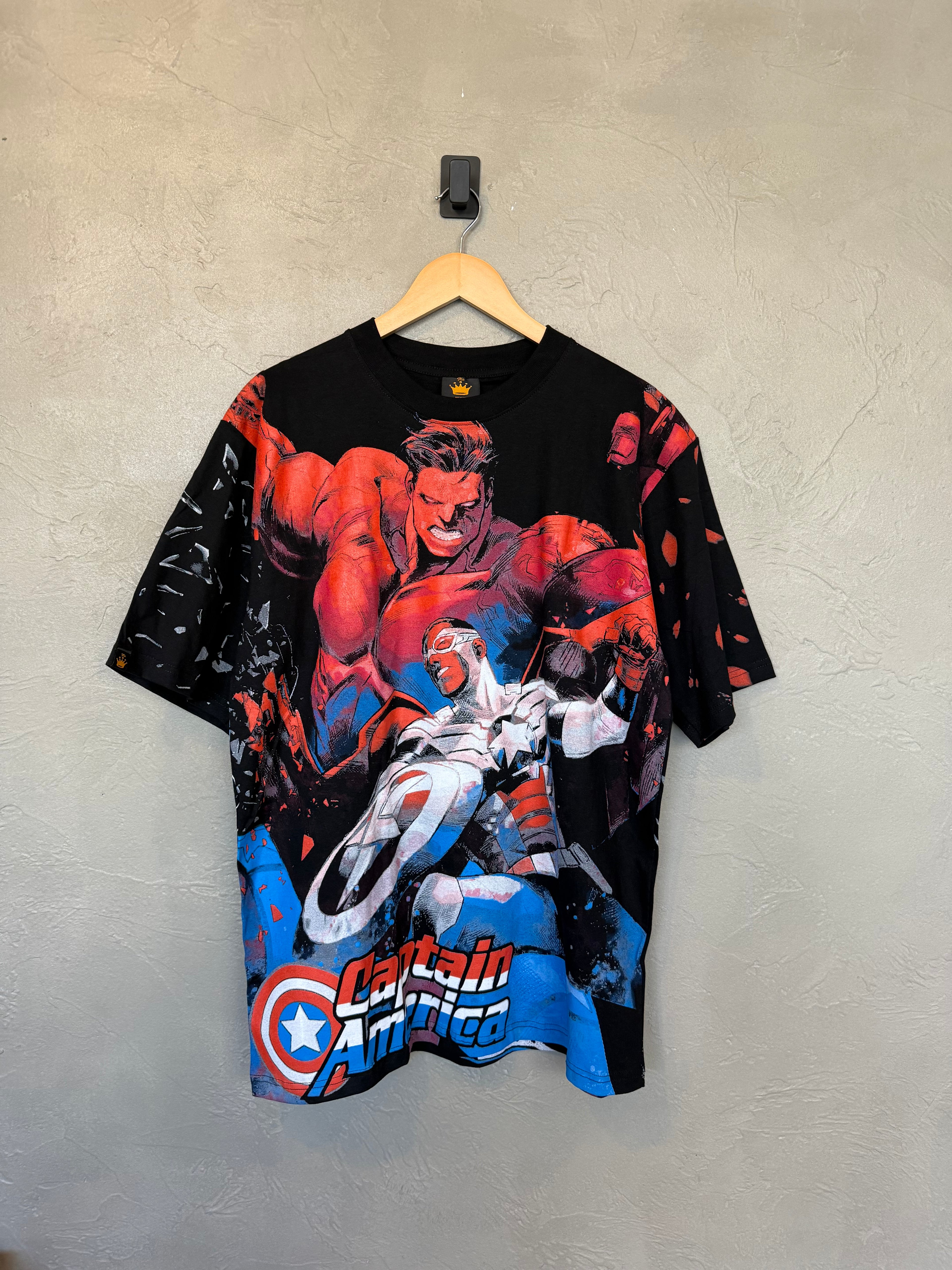 Captain America Red Hulk AOP