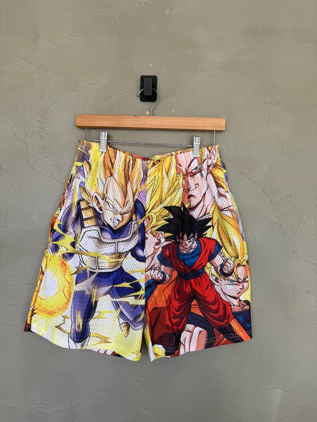 SSJ DBZ Mesh Shorts