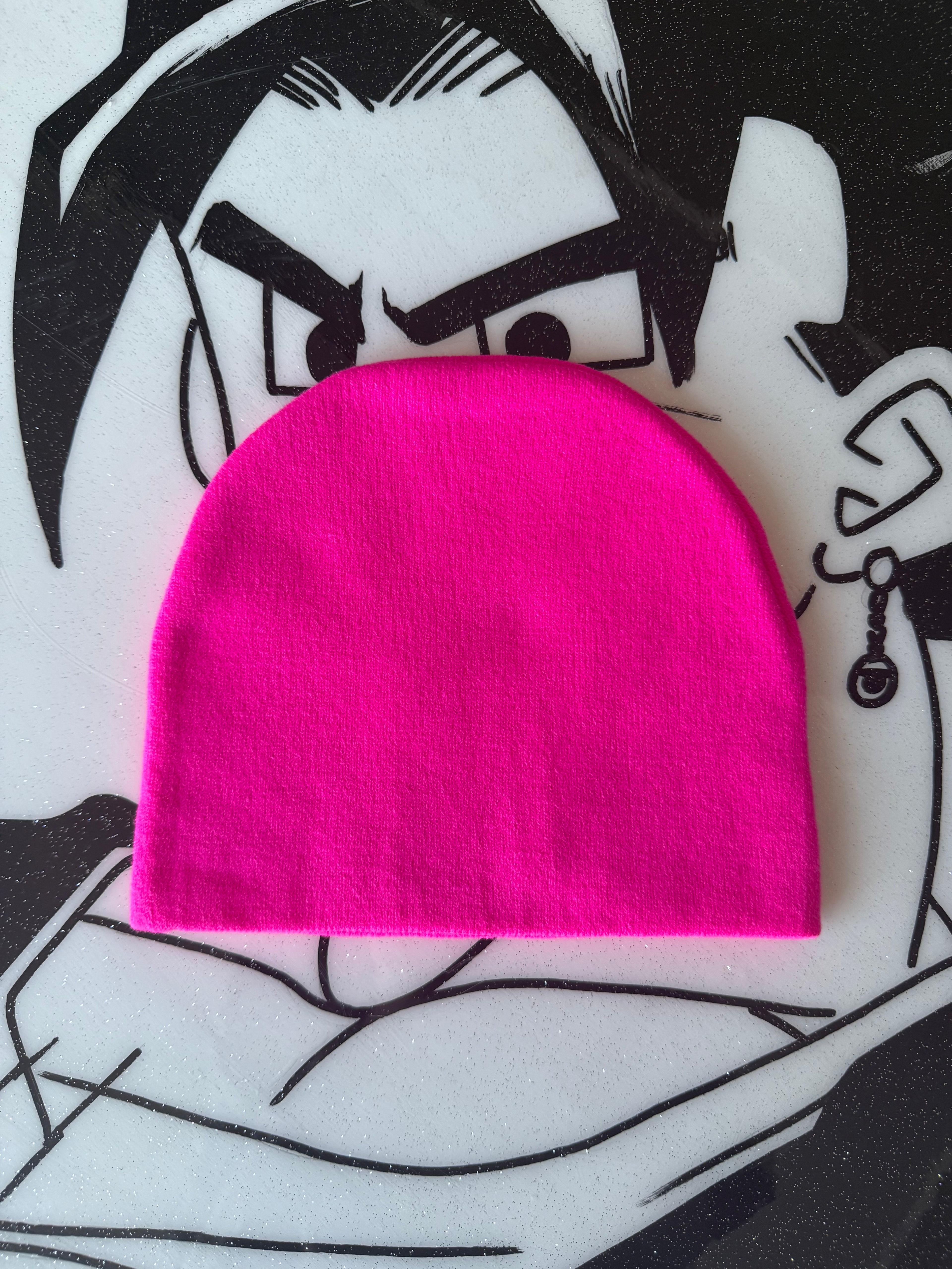 Hot Pink Star Beanie
