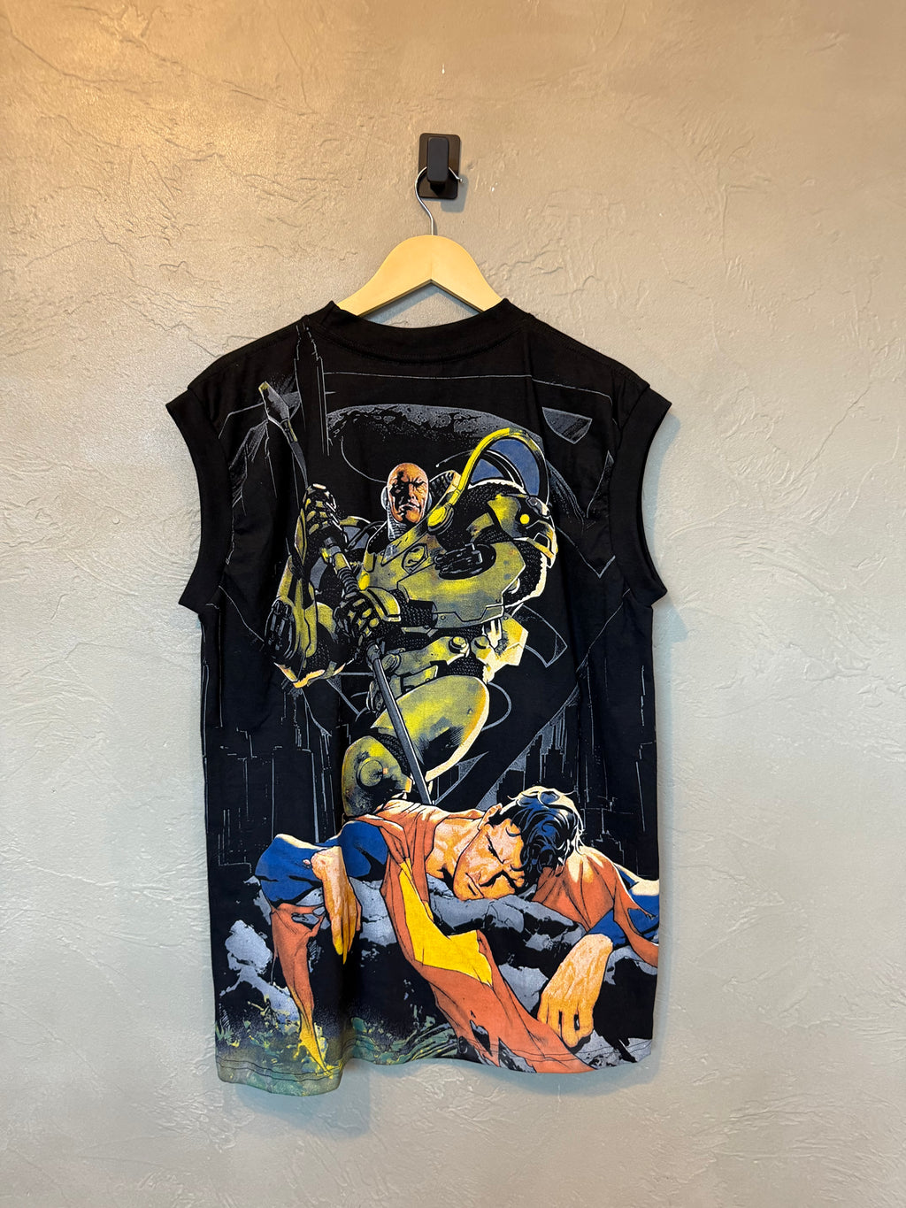 Superman vs Lex Luthor AOP Cut Off