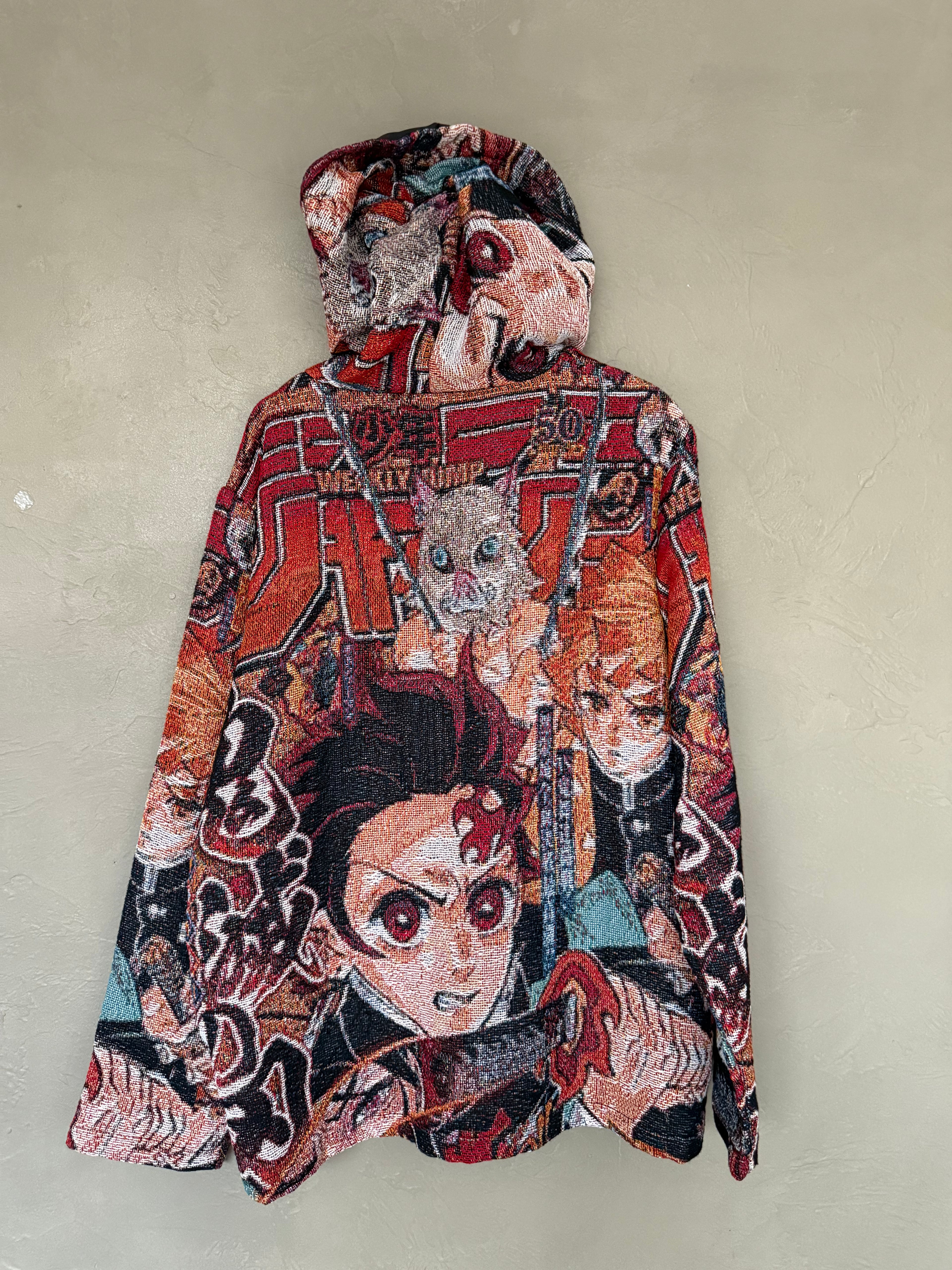 Demon Slayer Manga Tapestry Hoodie
