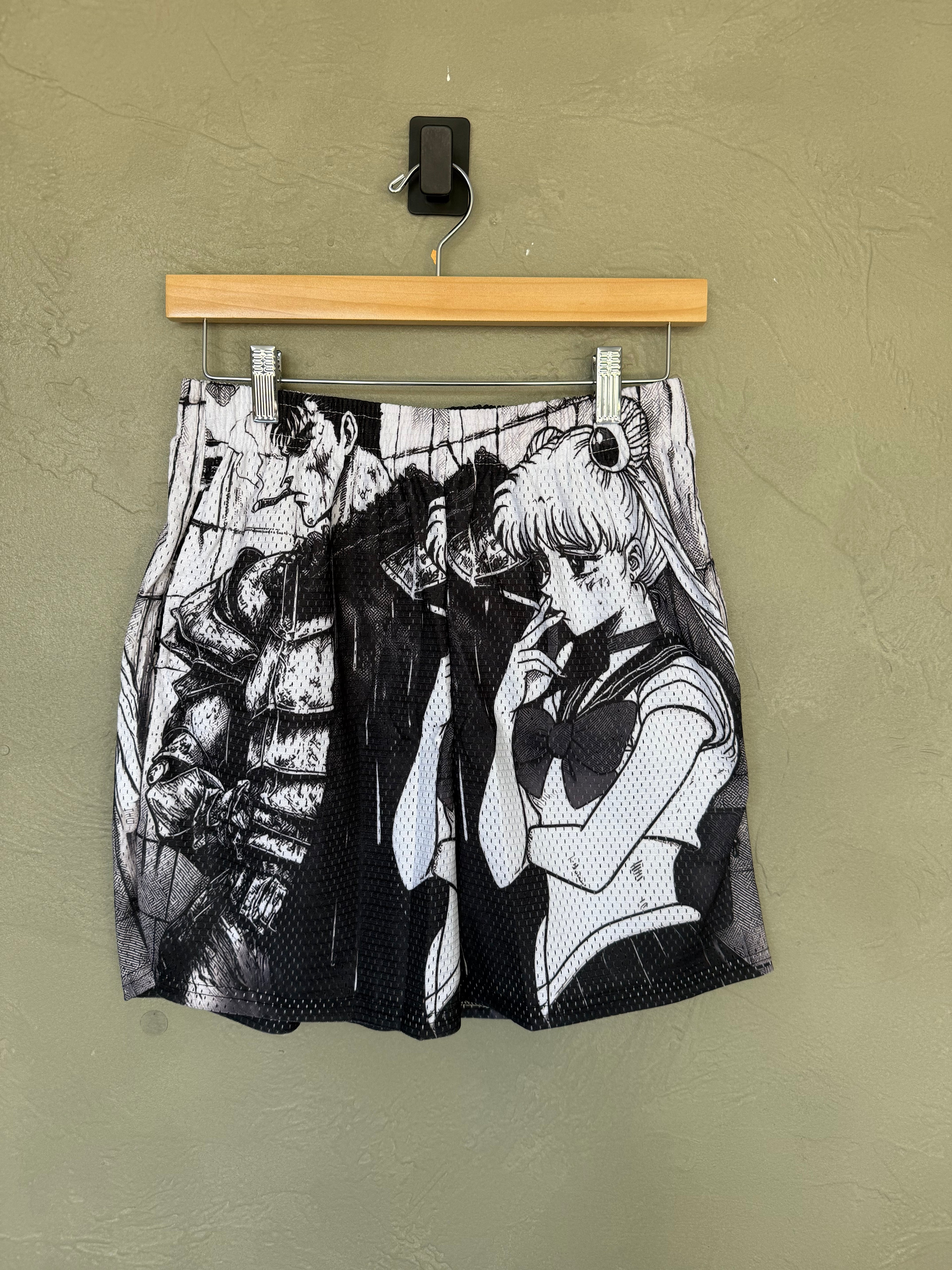 Guts Sailor Mesh Shorts