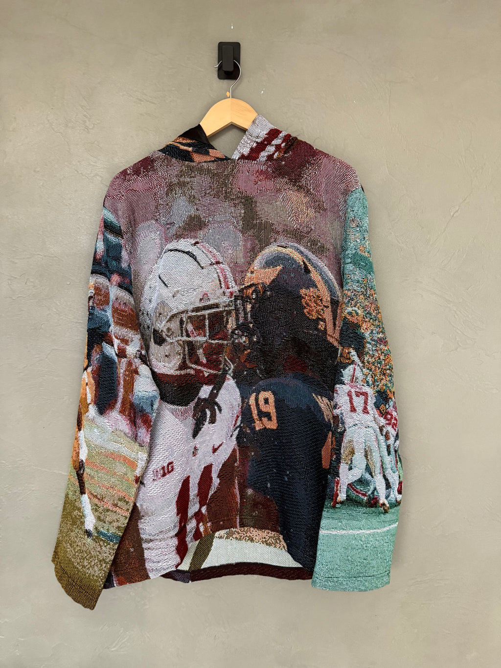 Michigan Ohio Tapestry Hoodie