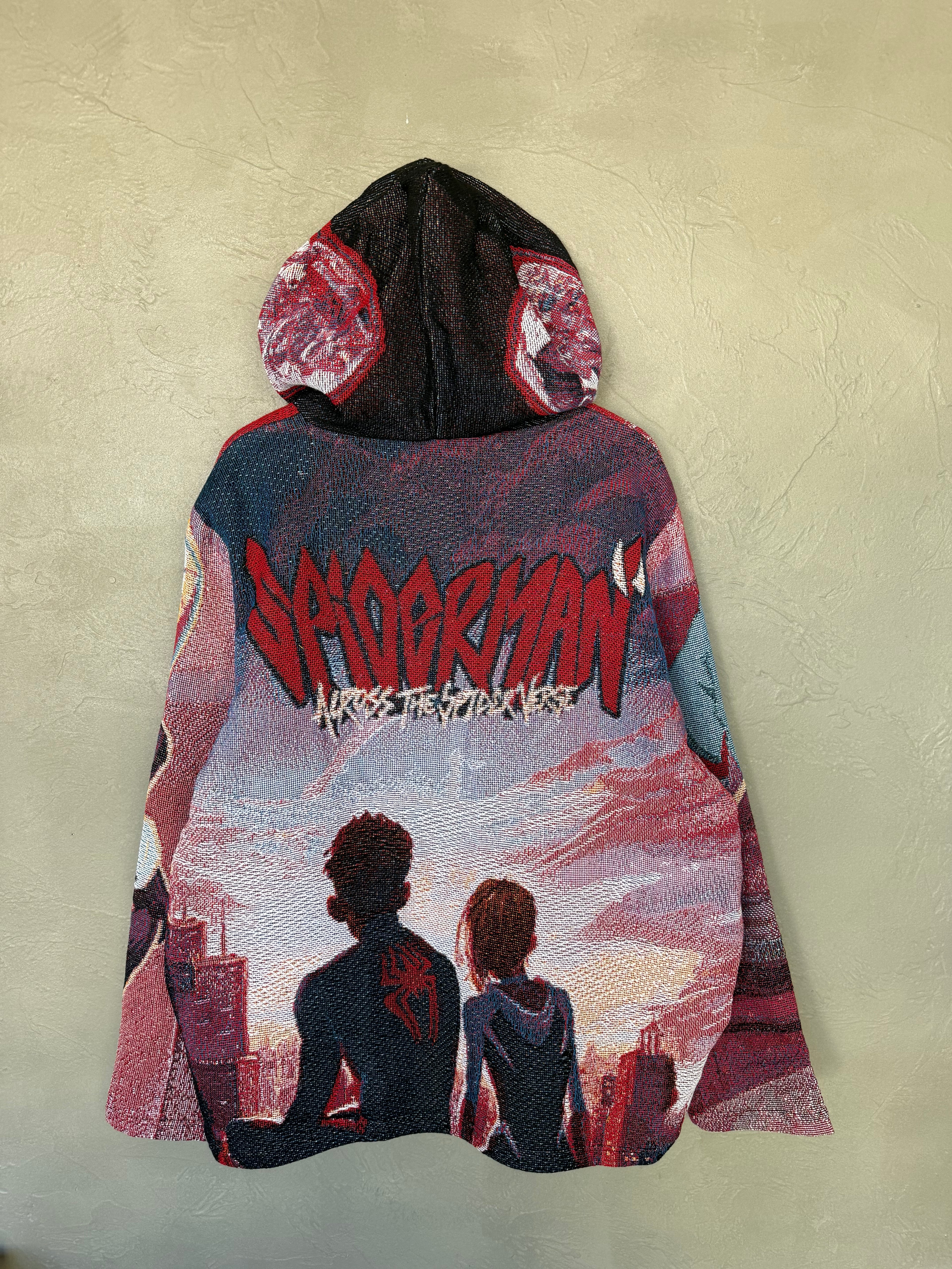 Spider-Man Across the Spider Verse Tapestry Hoodie