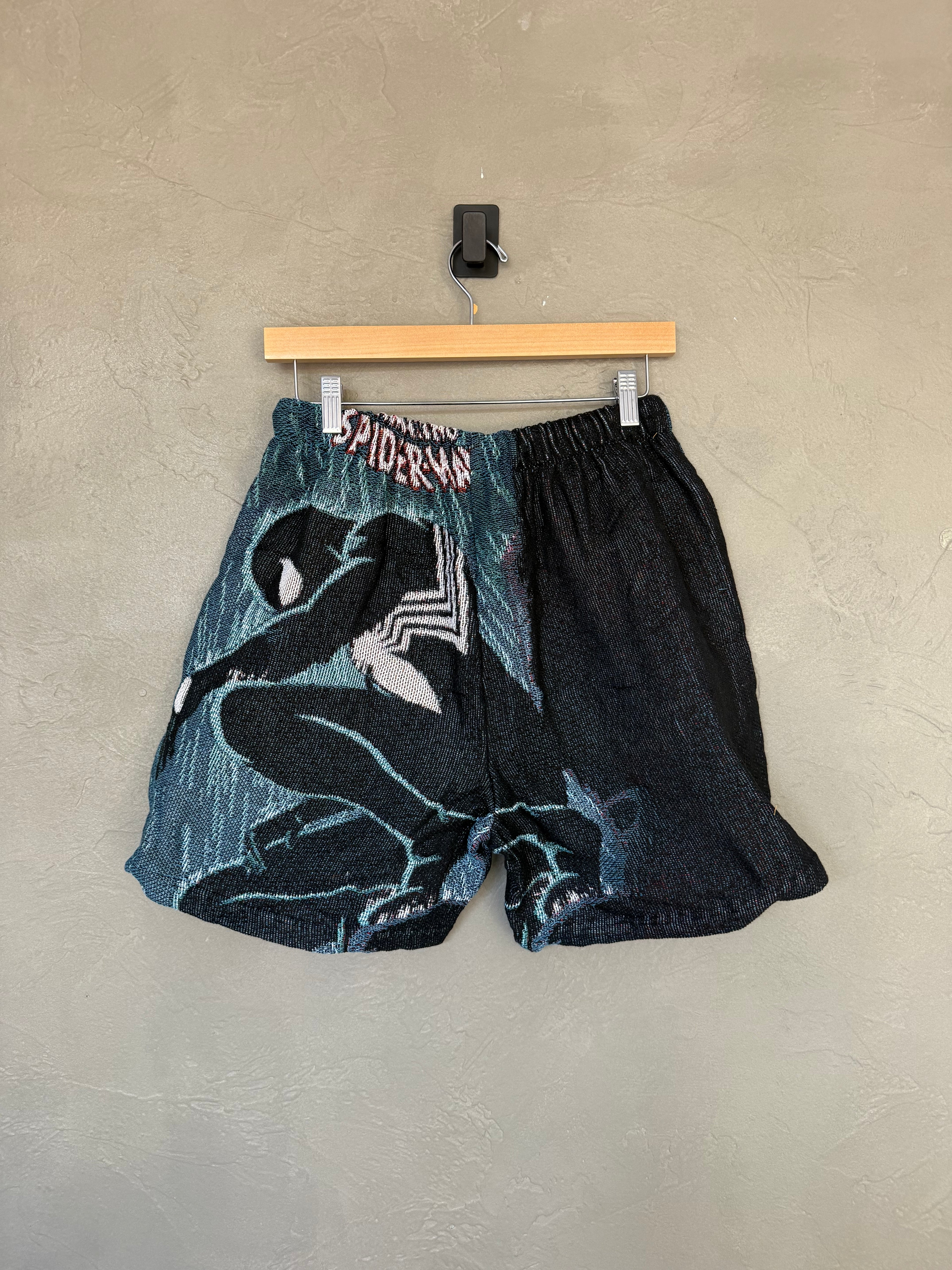 Symbiote Spider-Man Tapestry Shorts