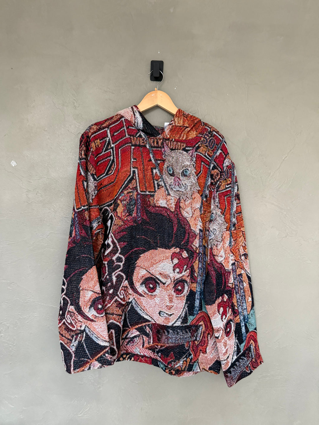 Demon Slayer Manga Tapestry Hoodie