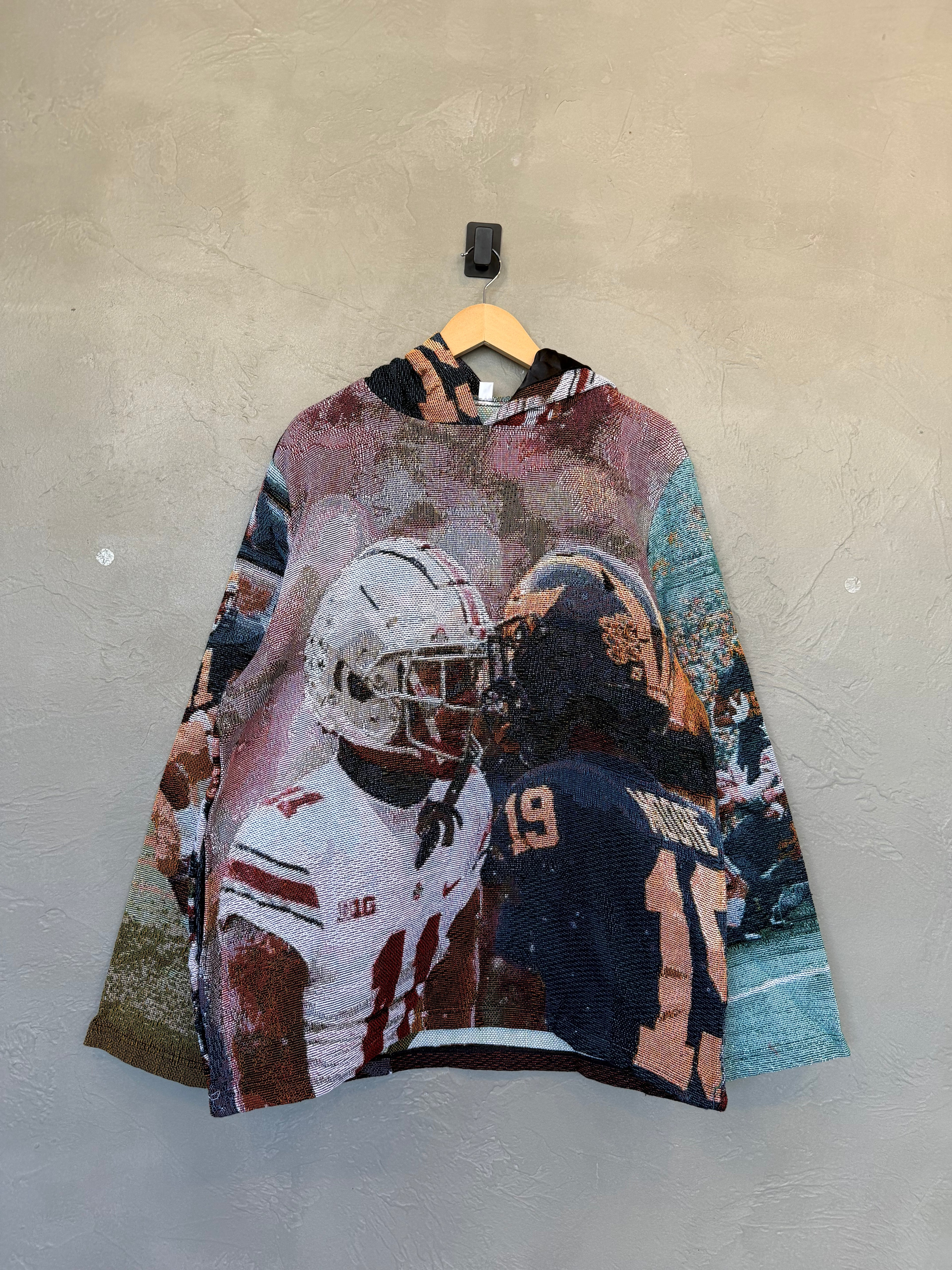 Michigan vs Ohio Tapestry Hoodie