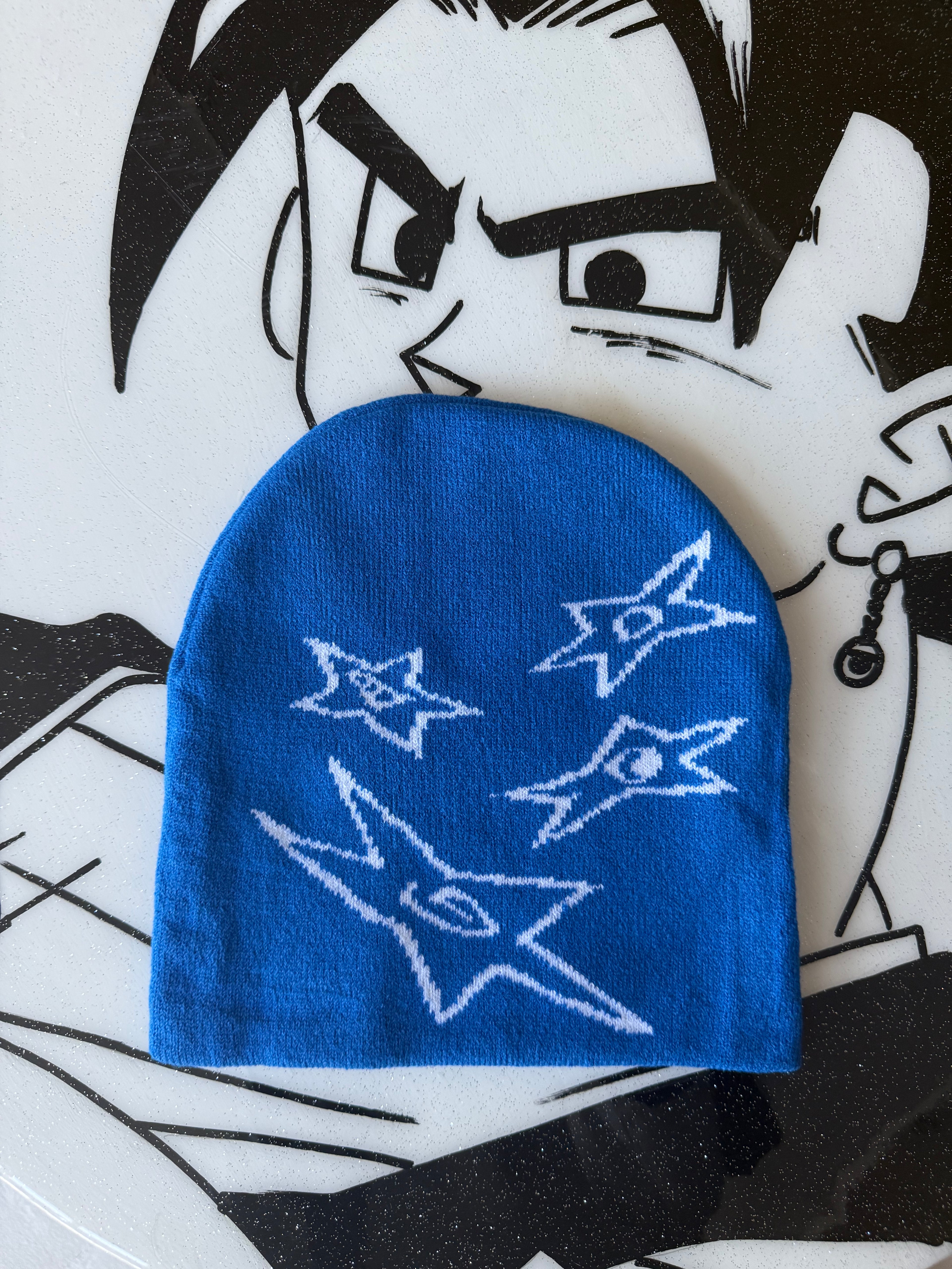 Blue Star Beanie