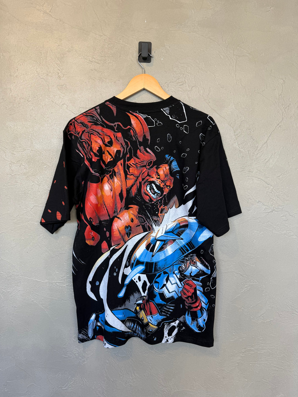 Captain America Red Hulk AOP