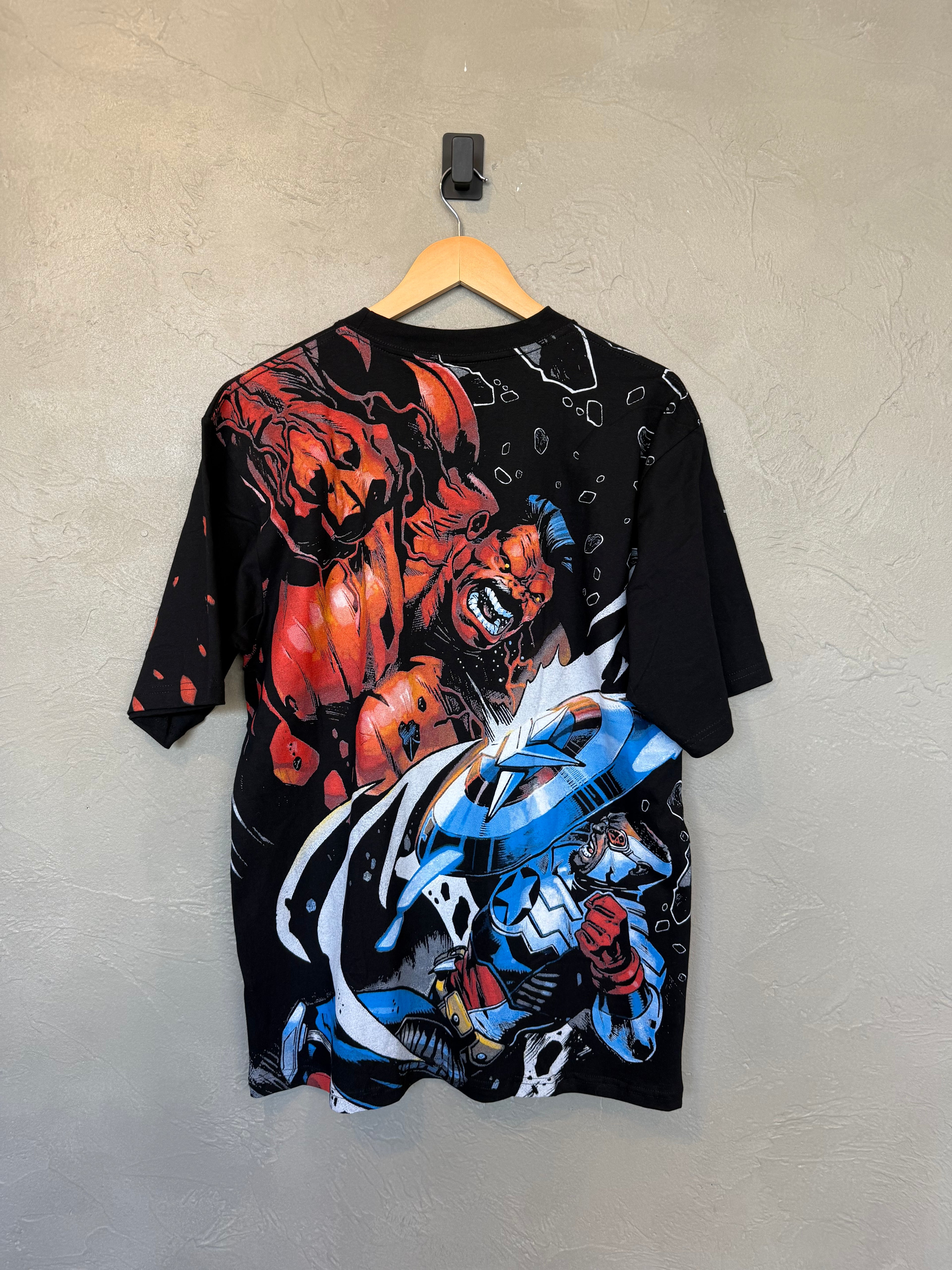 Captain America Red Hulk AOP