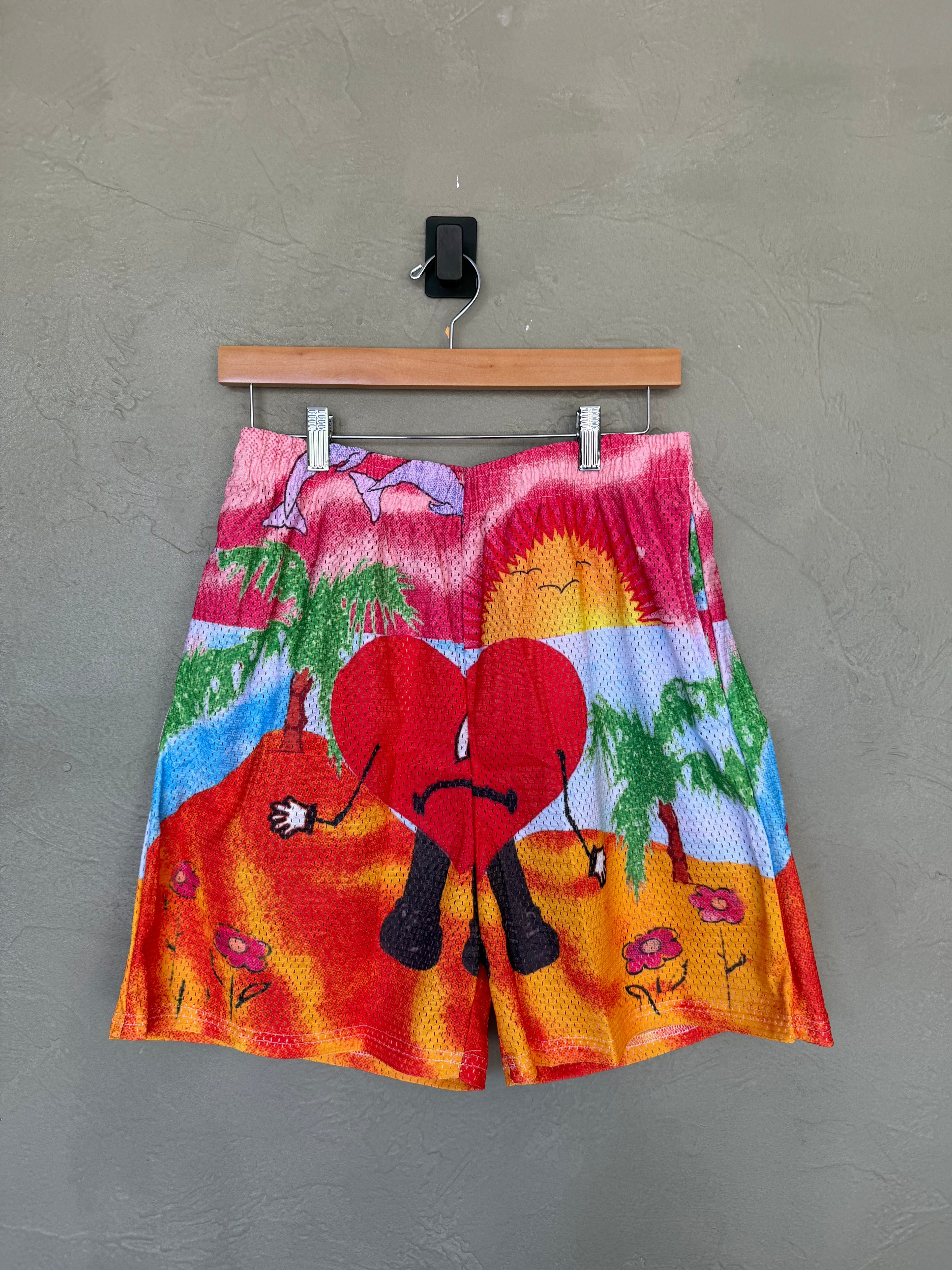 Bad Bunny Mesh Shorts