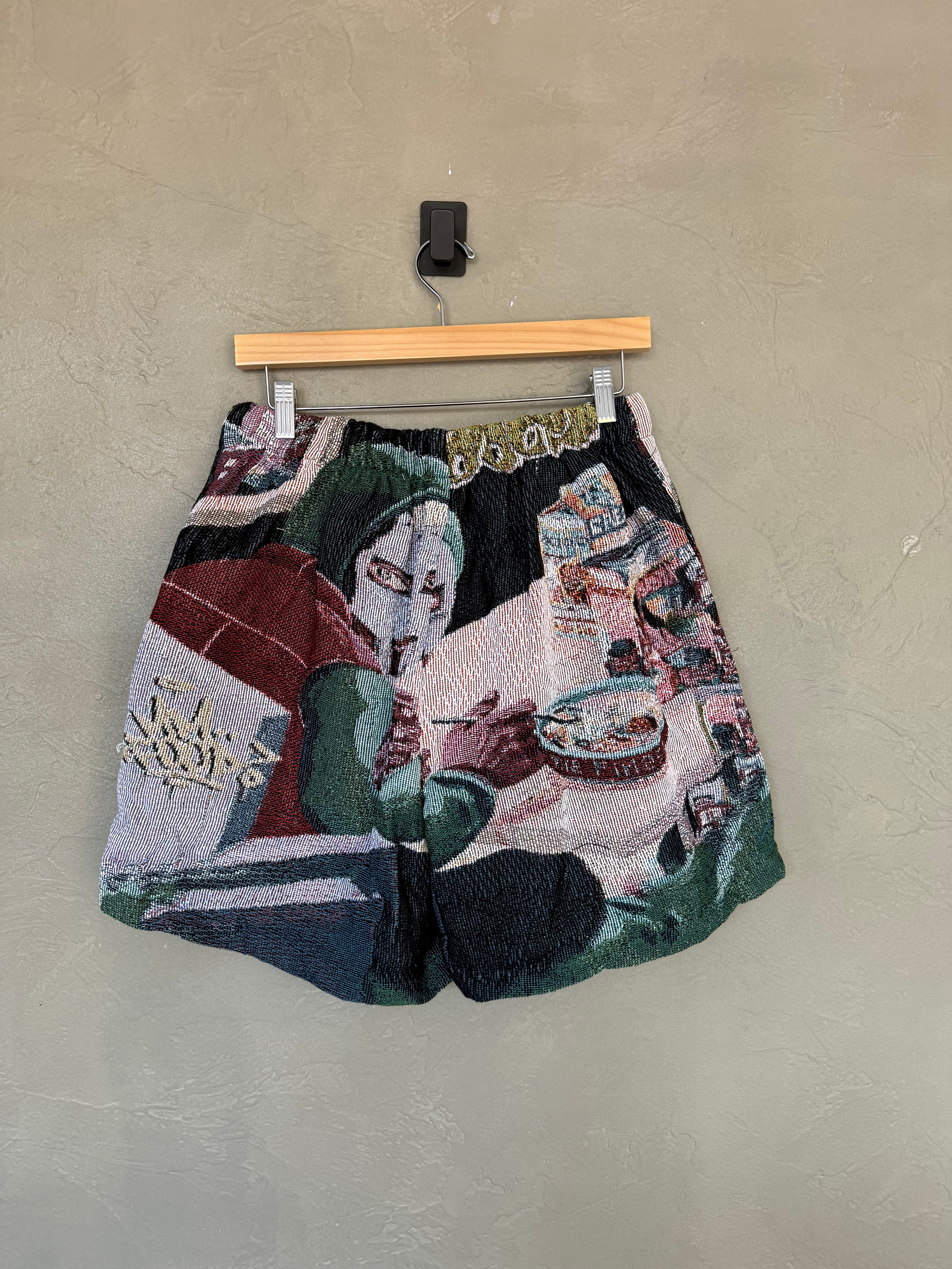 MF Doom Tapestry Shorts
