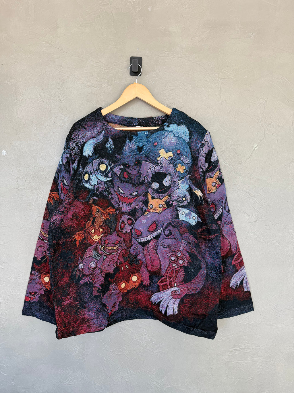 Gengar Pokemon Tapestry Sweatshirt