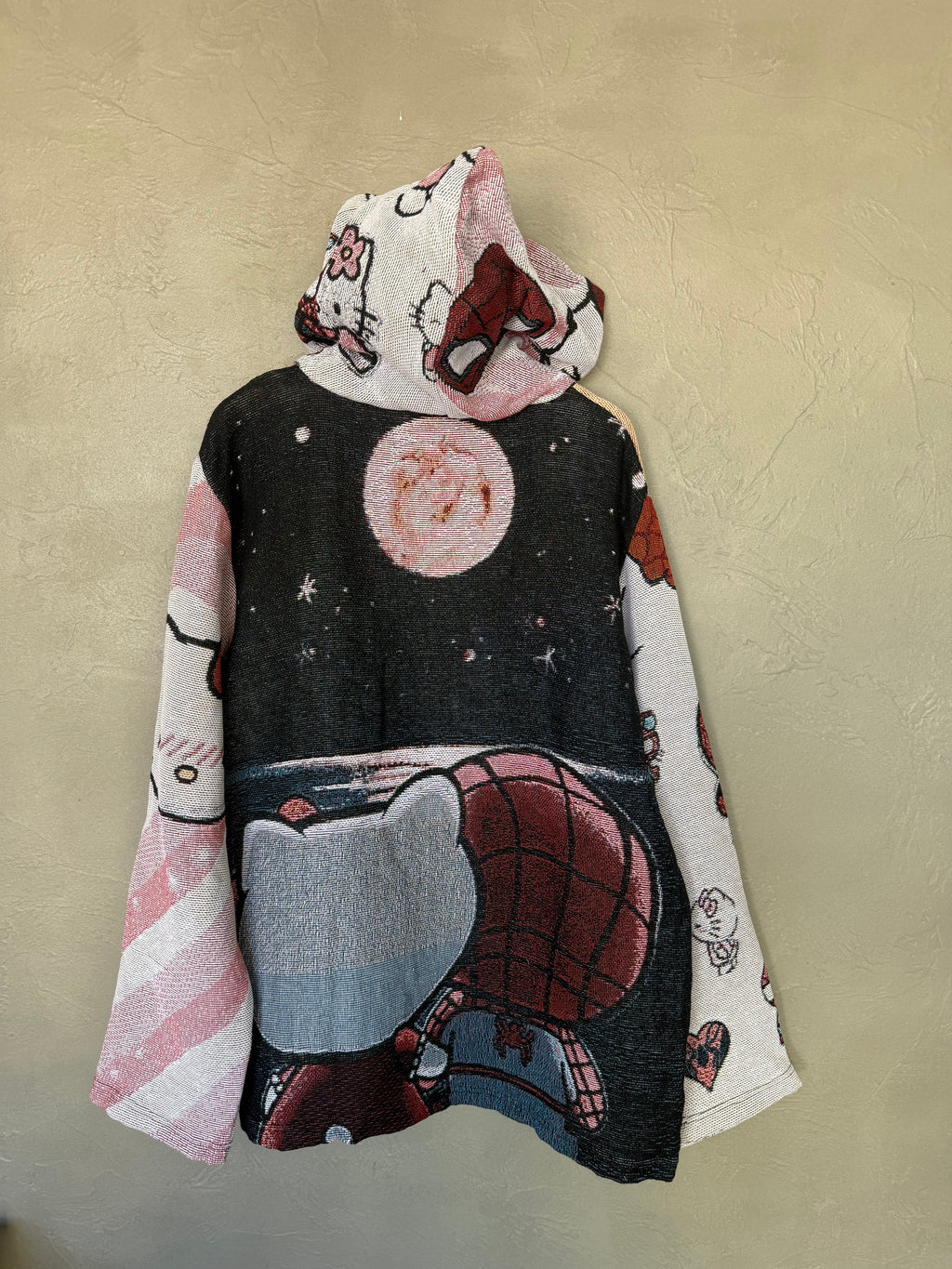 Hello Kitty Spider-Man Tapestry Hoodie