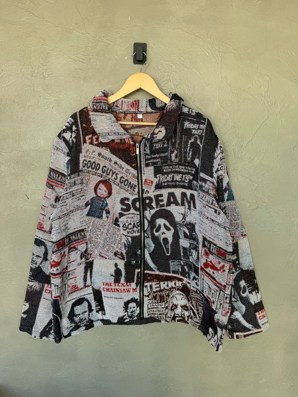 Halloween Mashup Tapestry jacket