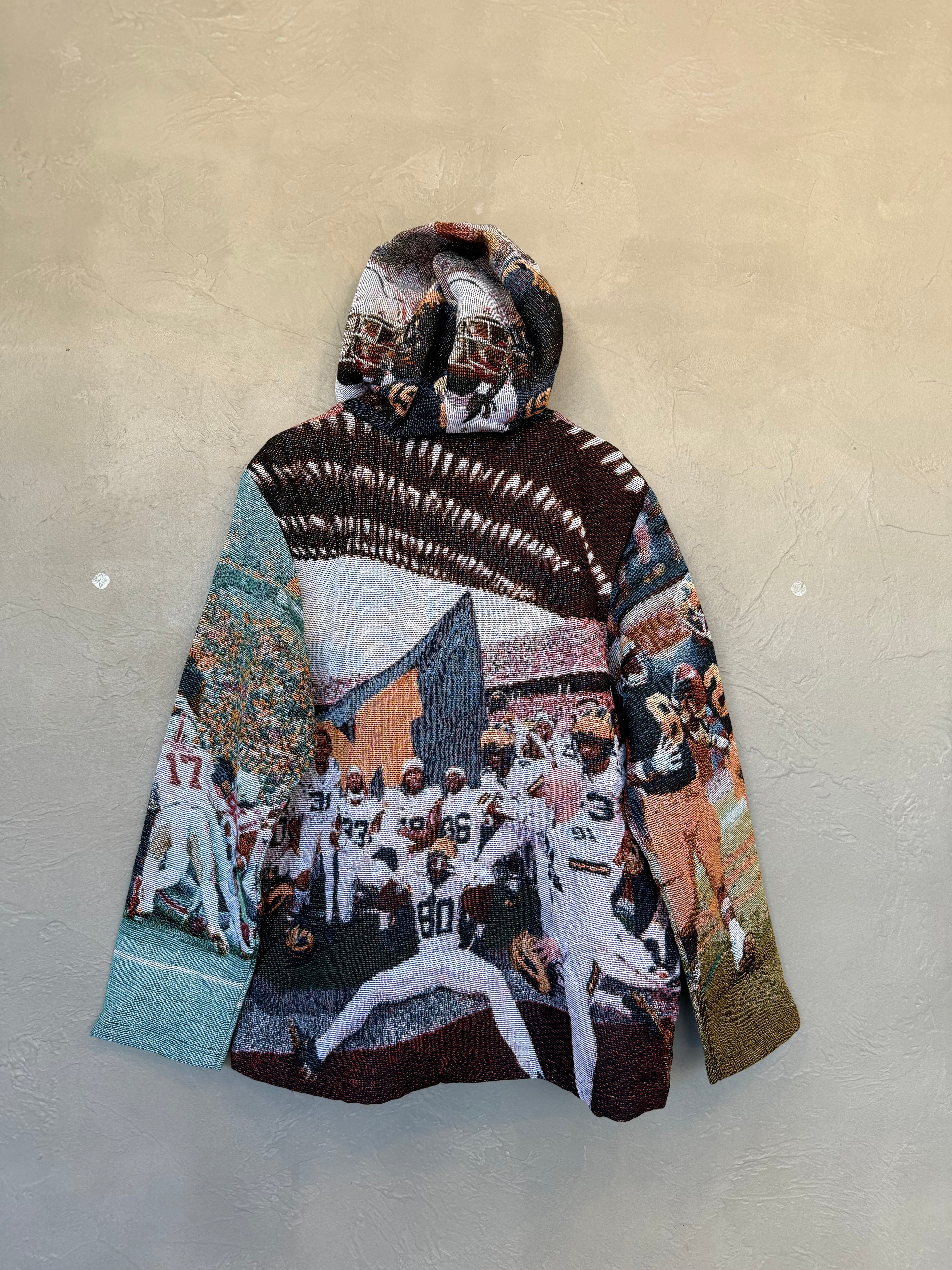 Michigan vs Ohio Tapestry Hoodie