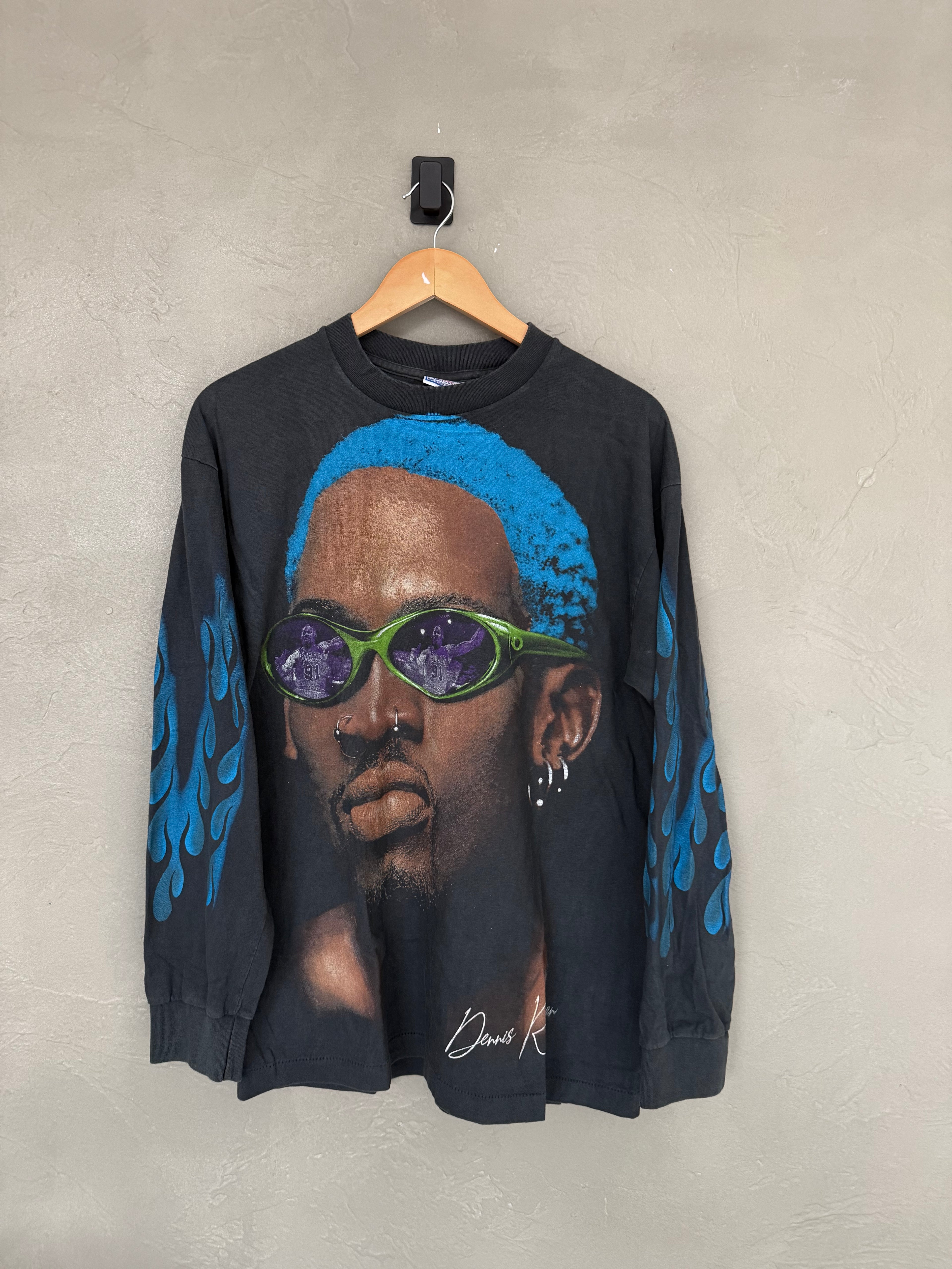 Blue Hair Rodman Long Sleeve
