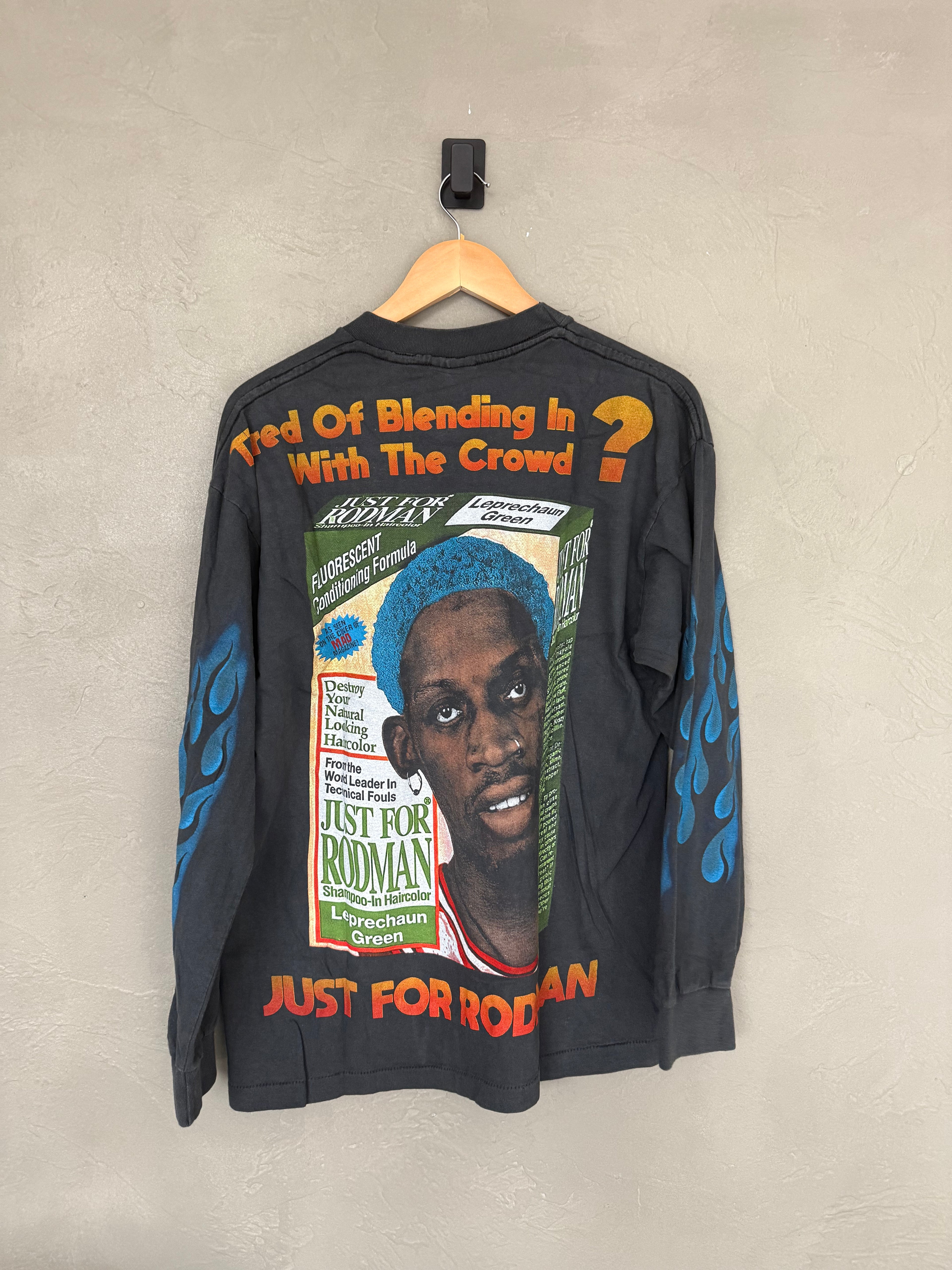 Blue Hair Rodman Long Sleeve