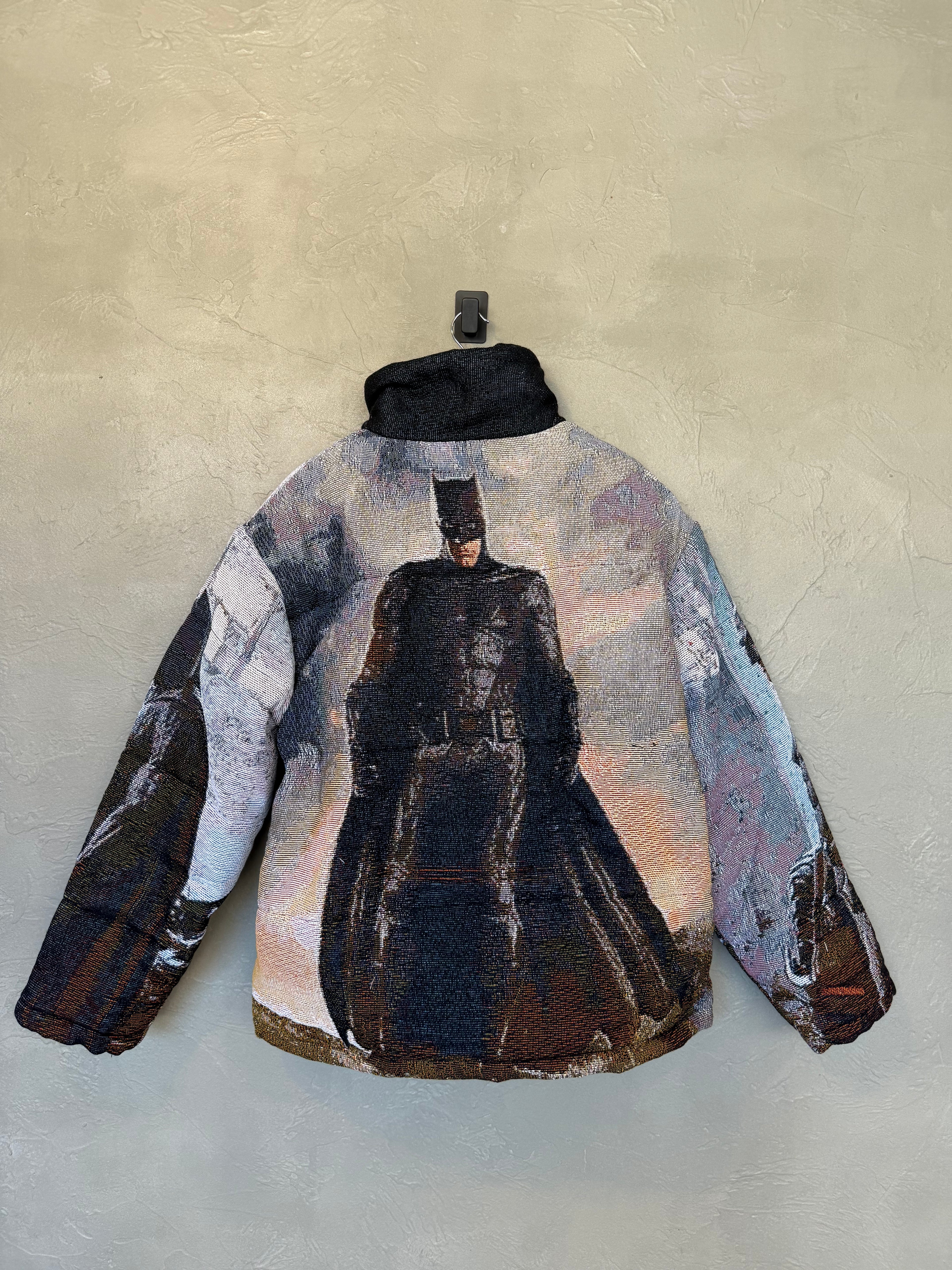 Batman Tapestry Puffer Coat
