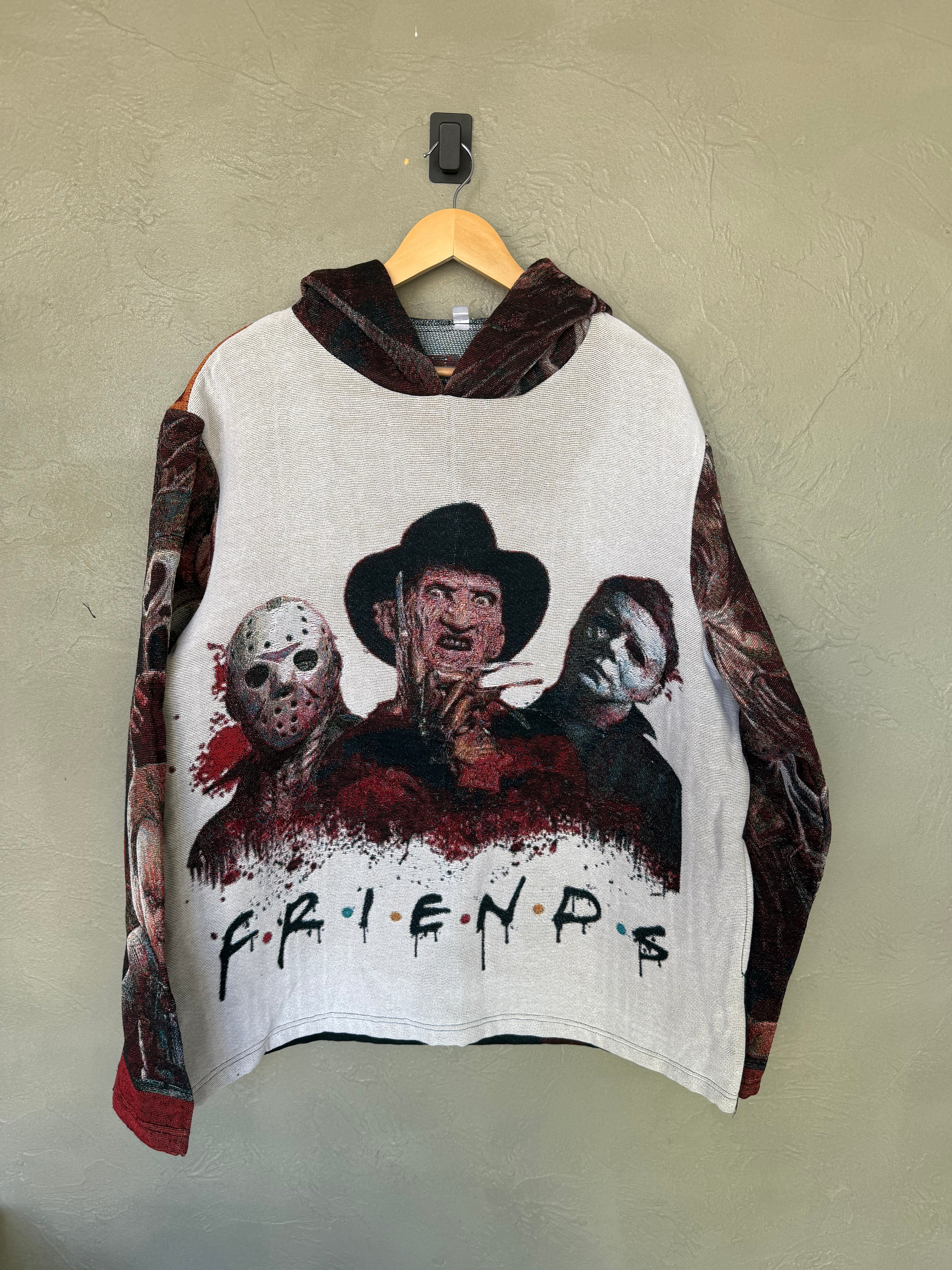 Friends Horror Tapestry Hoodies