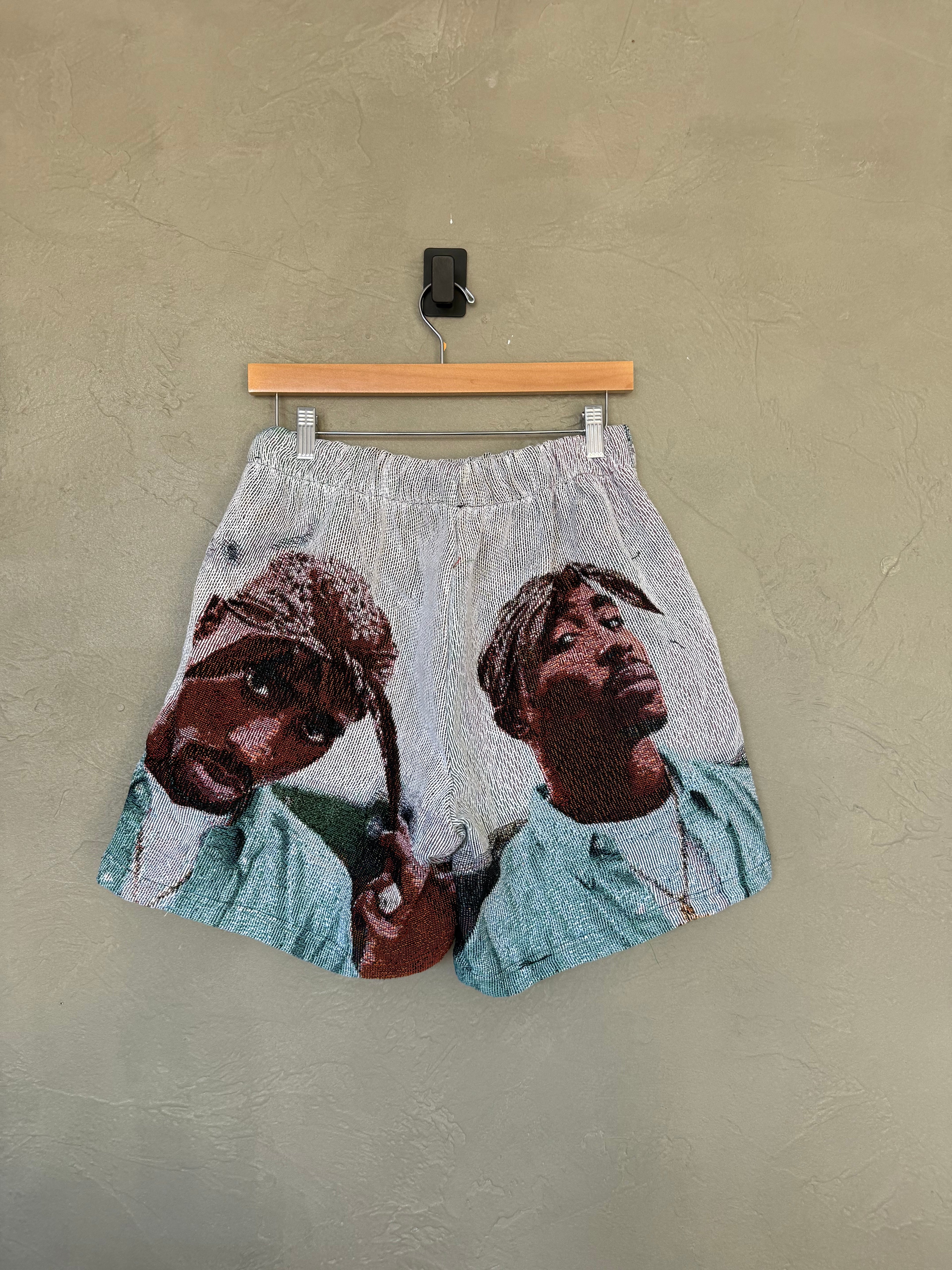 Tupac Tapestry Shorts