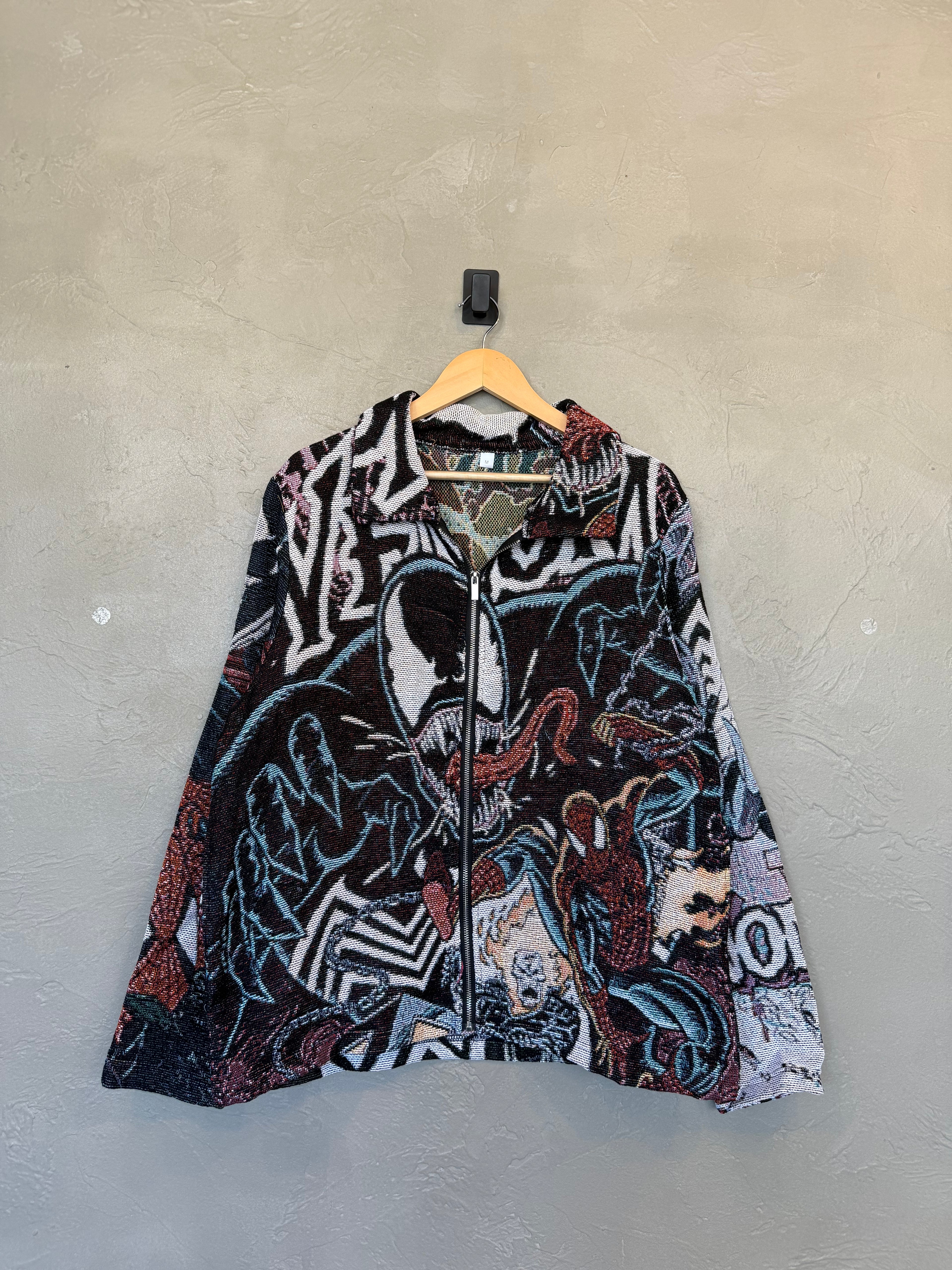 Venom v Spiderman Tapestry Jacket