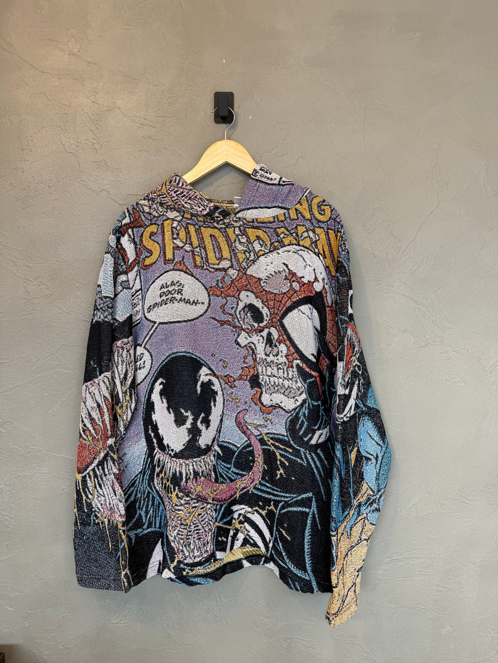 Venom Spider-Man Tapestry Hoodie