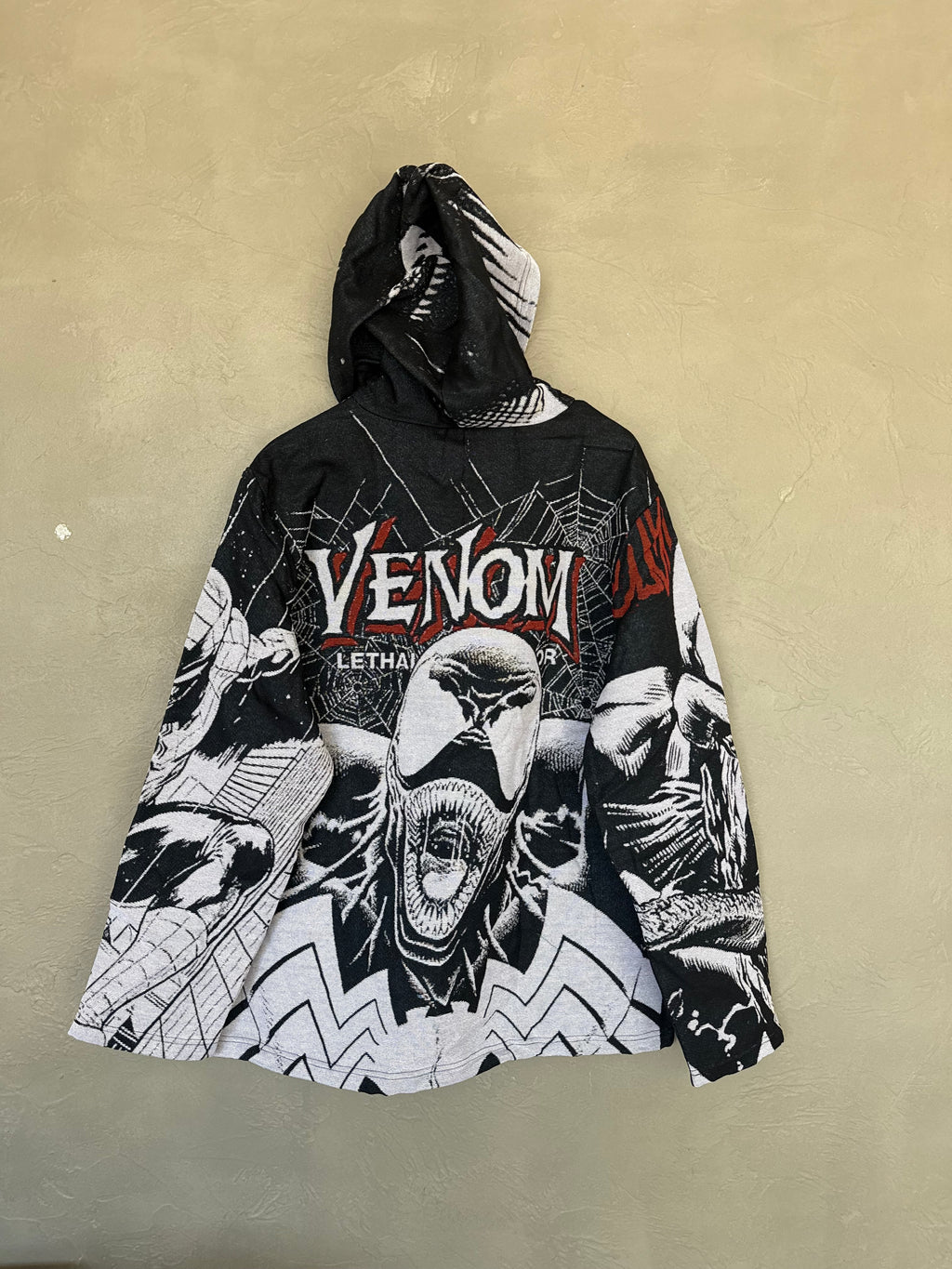 Eminem Spider-Man Venom Tapestry Hoodie