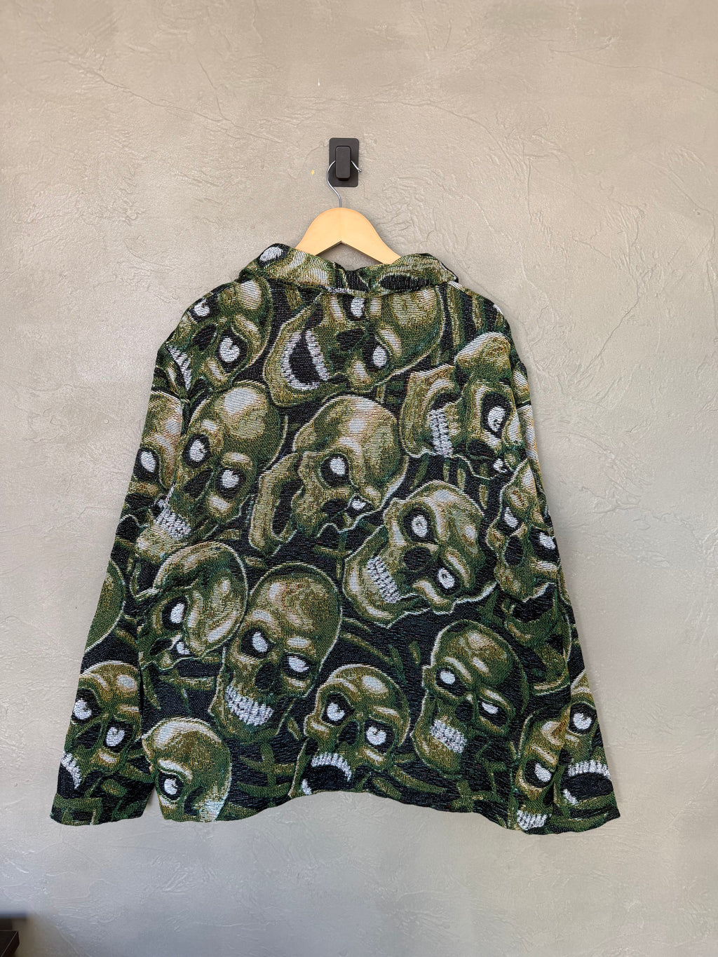 Green Skull Tapestry Jacket